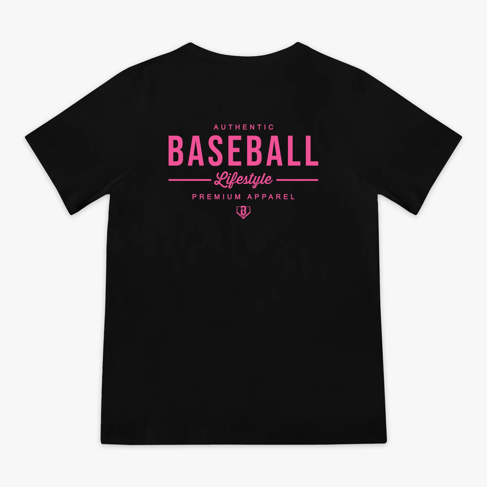 Authentic Youth Tee - Black/Pink