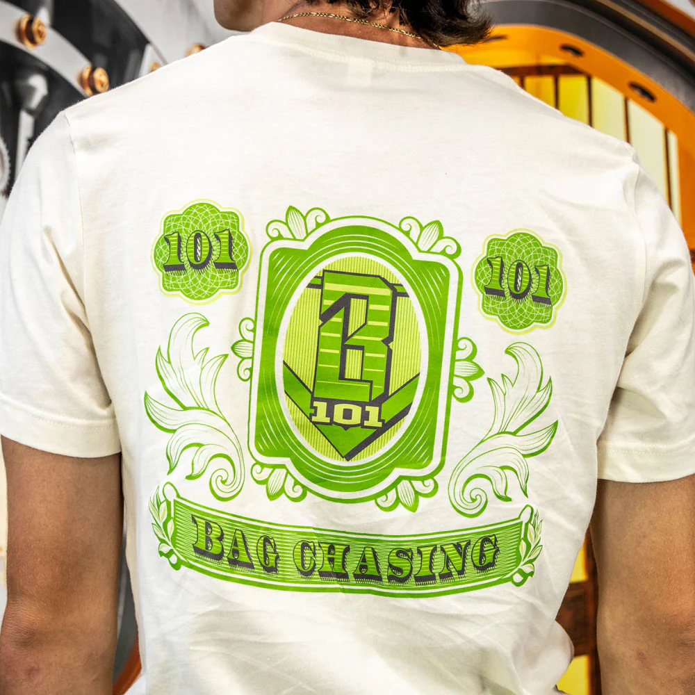Bag Chaser Youth Tee - Tan - Image 4