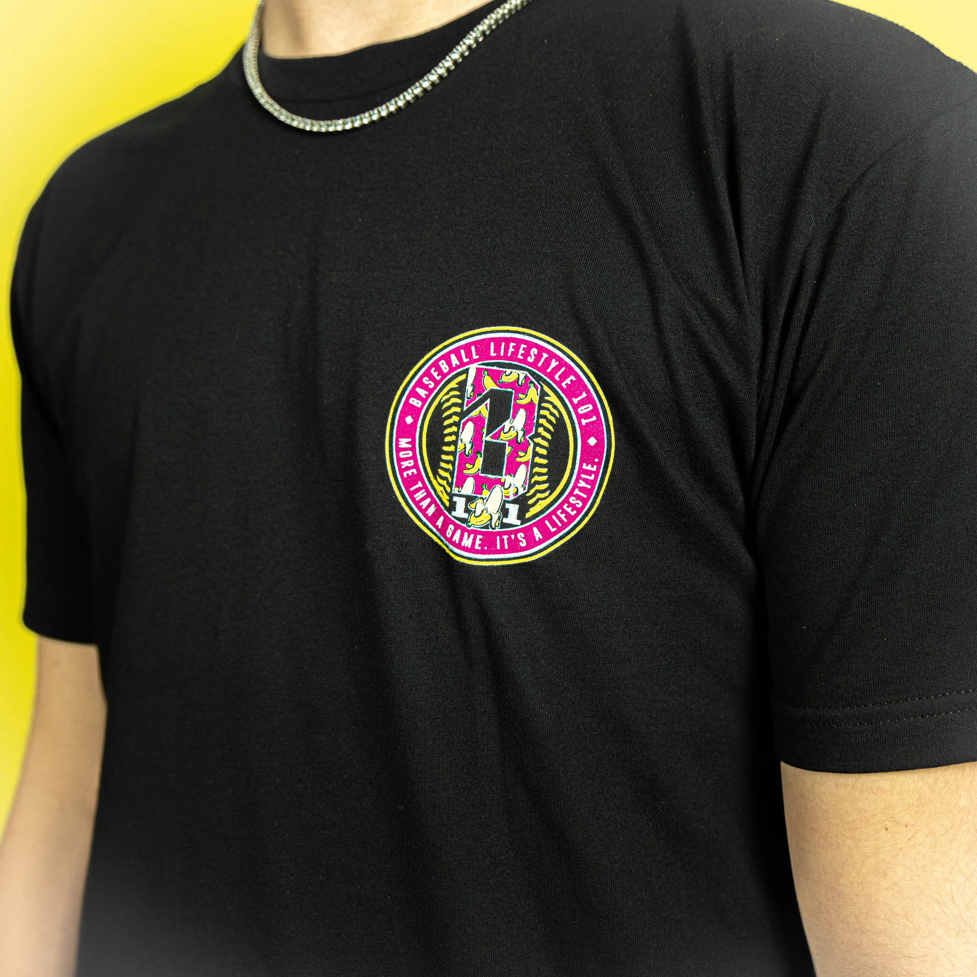 Banana Tee - Black - Image 3