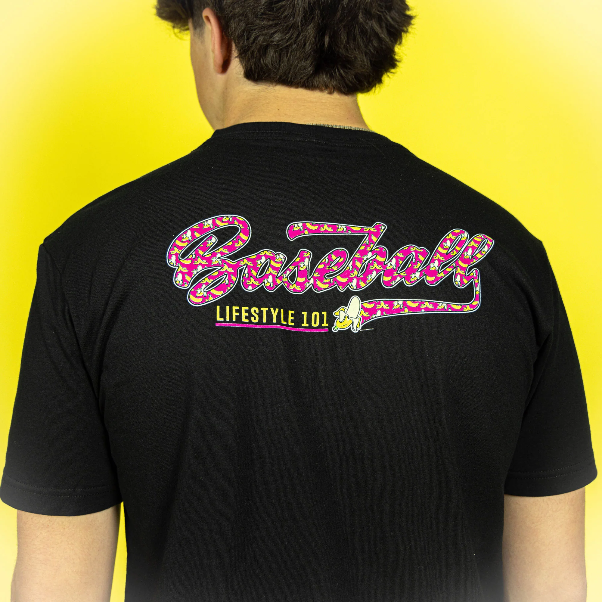 Banana Tee - Black - Image 4