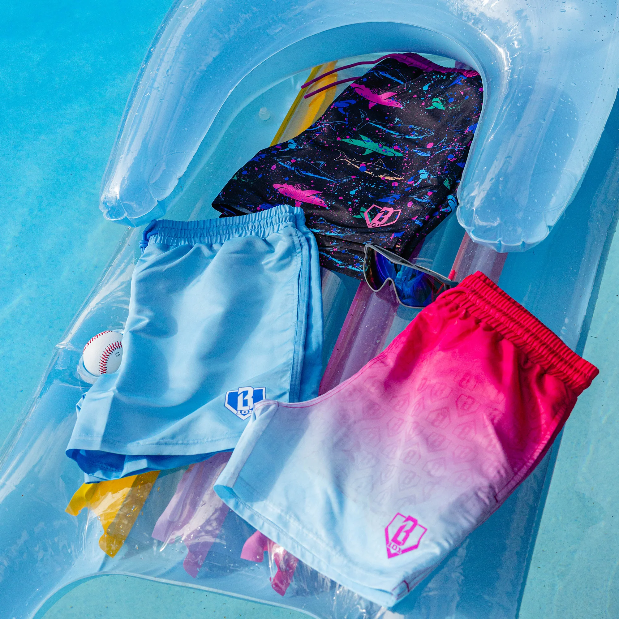Baseline Swim Trunks - Blue - Image 5