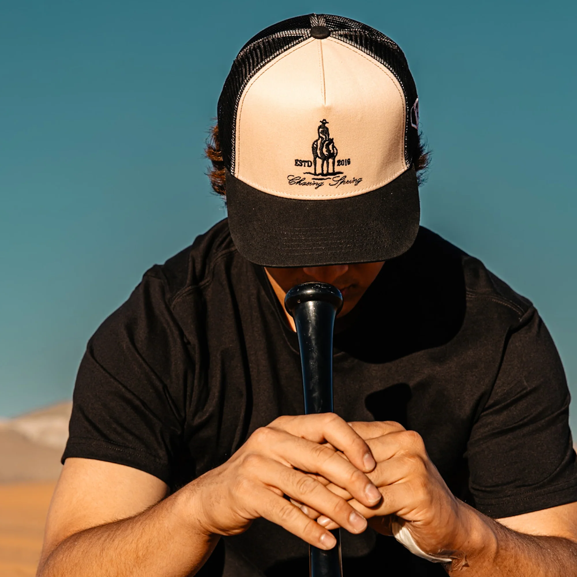 Bat and Bridle Mesh Off Field Snapback - Image 3