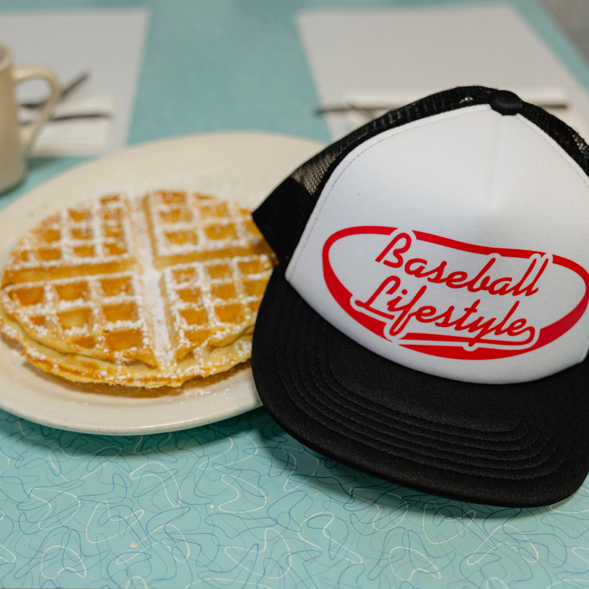 Batter Up Mesh Snapback - Image 4