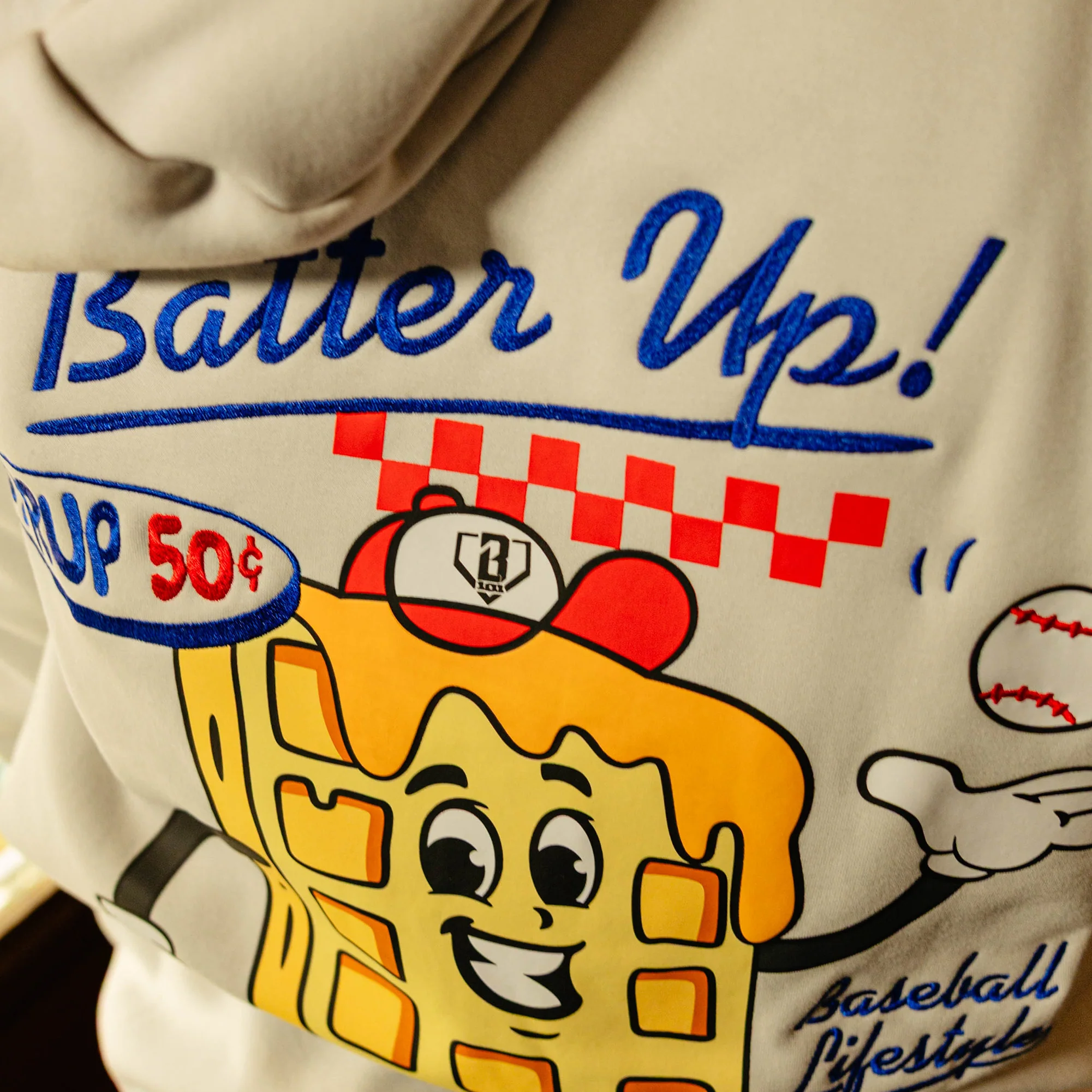 Batter Up Youth Hoodie - Image 3