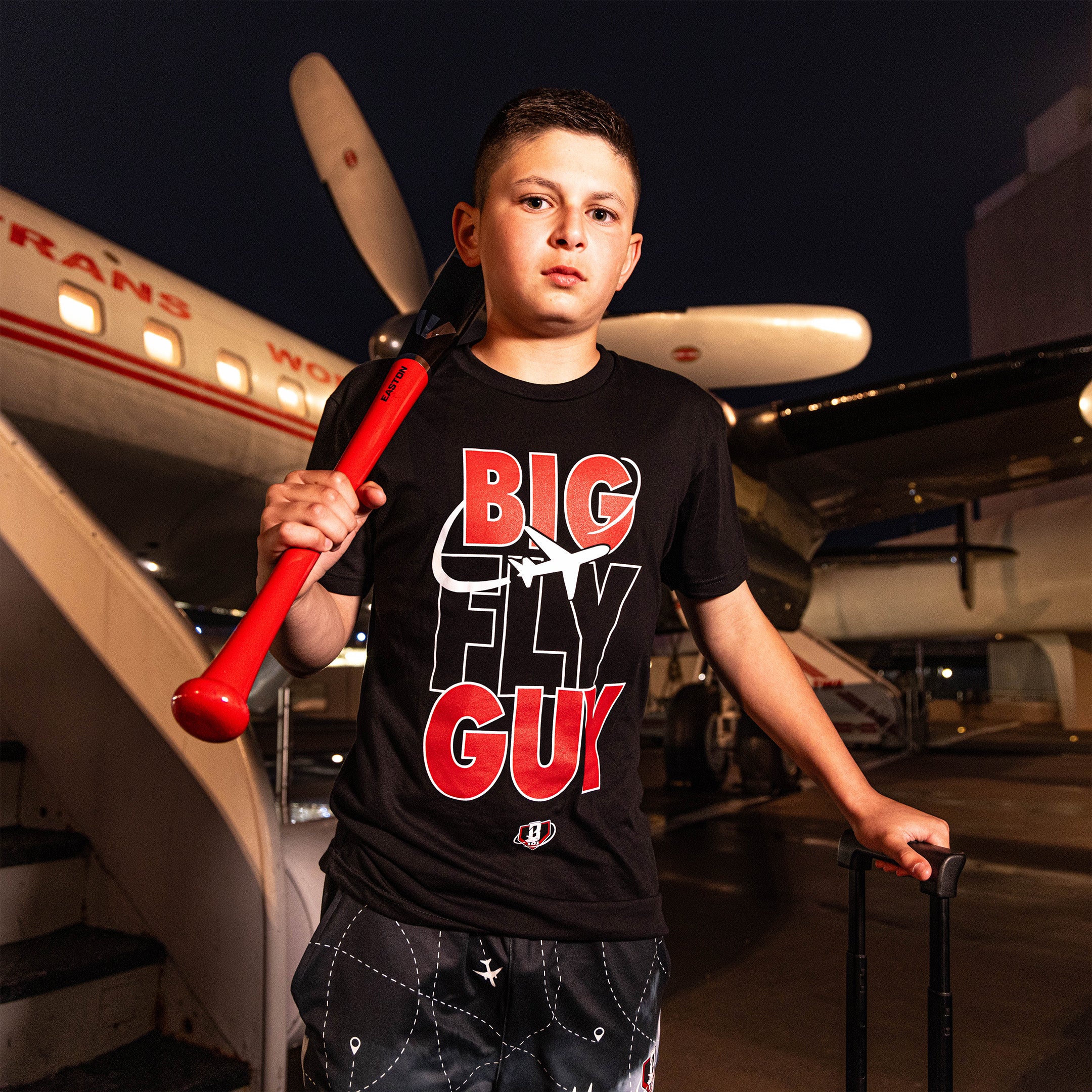 Big Fly Guy Tee - Red Eye - Image 2
