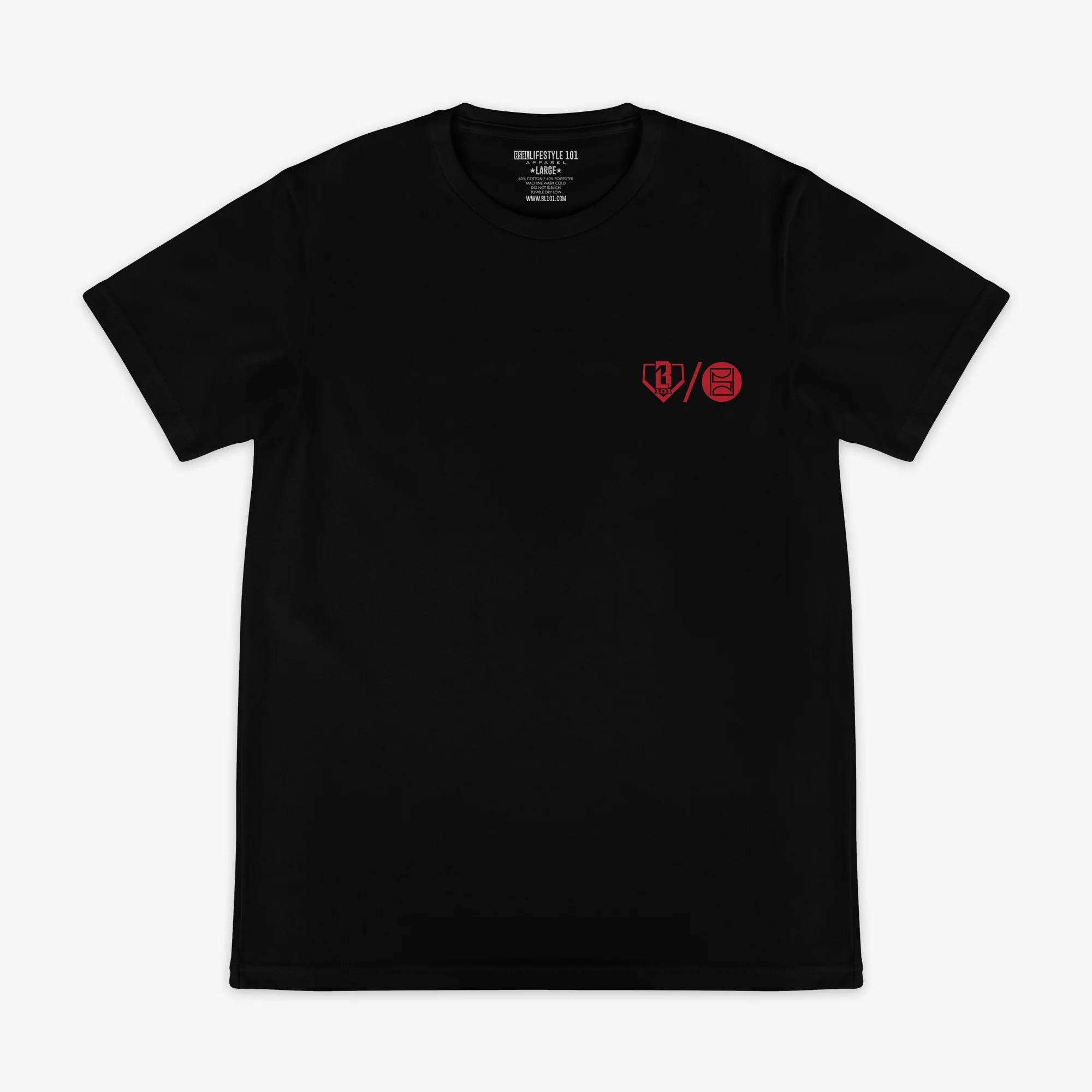 BL 101 X PSD Scoops Tee - Black - Image 2