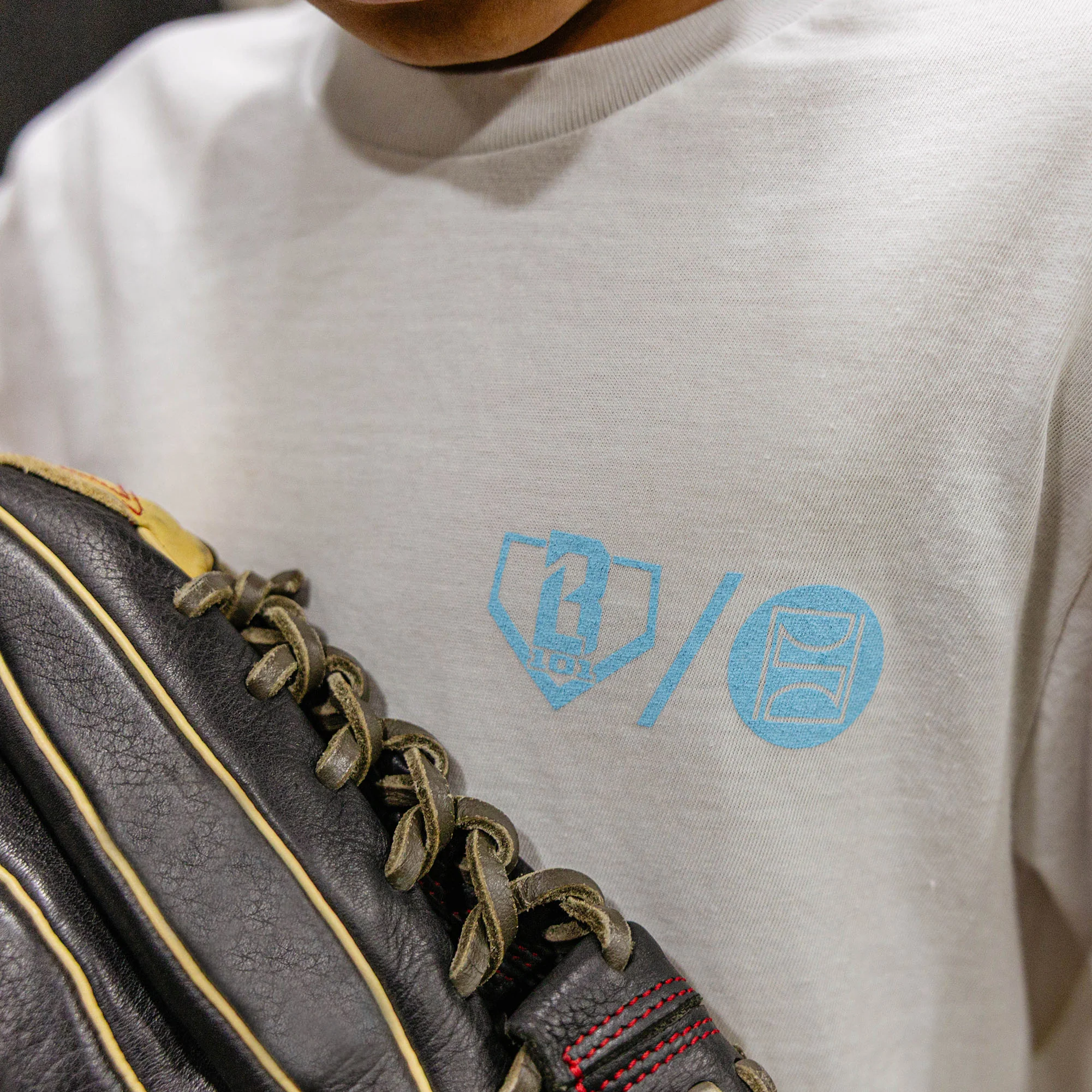 BL 101 X PSD Scoops Tee - White - Image 3