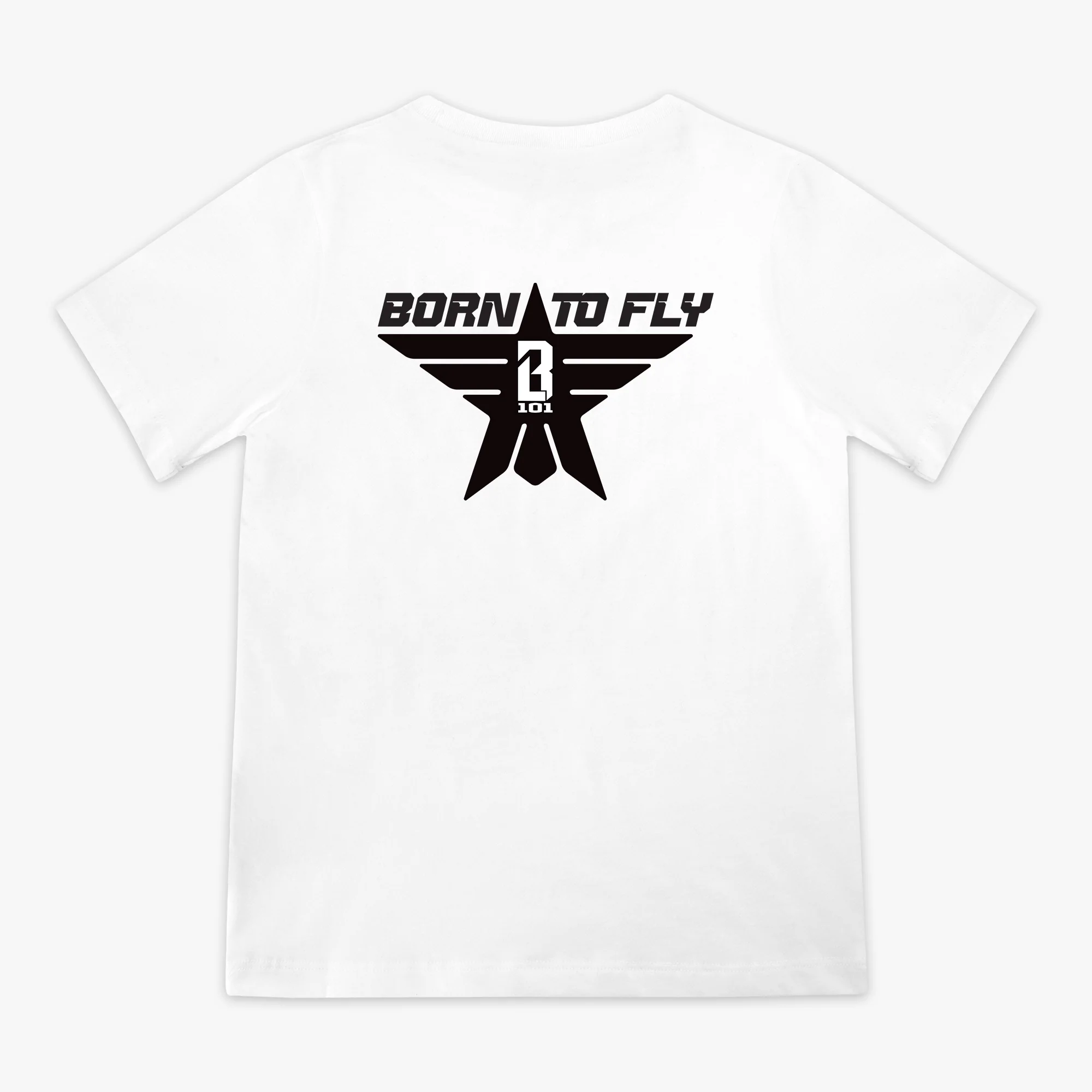 Born to Fly Youth Tee - BL White