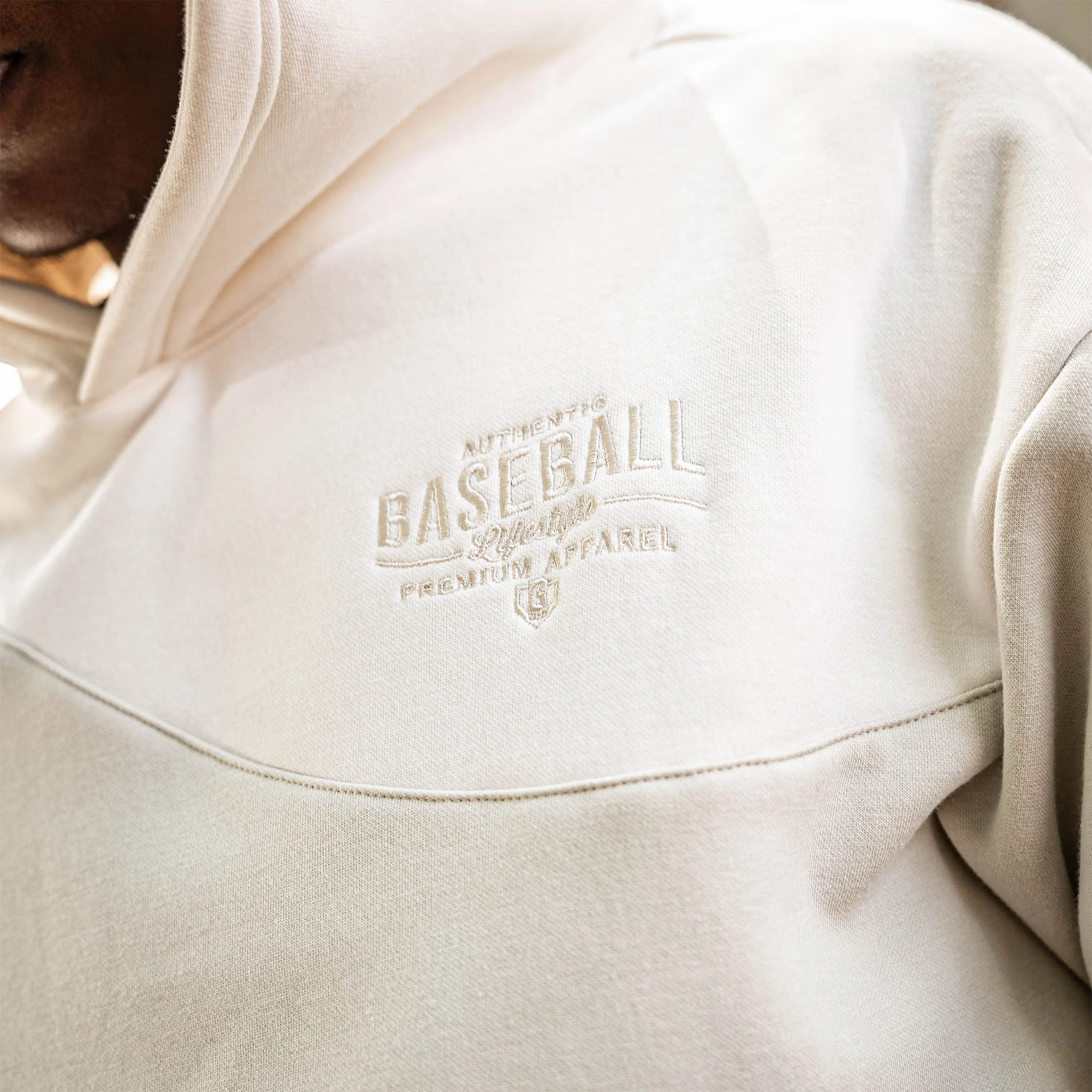 BSBL Wave Youth Hoodie - Neutral - Image 4