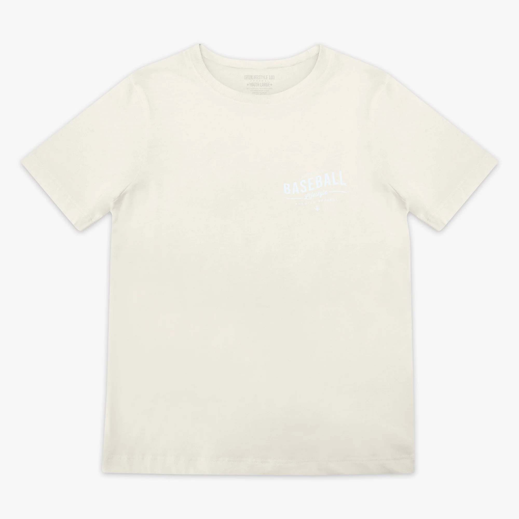 BSBL Wave Youth Tee - Neutral - Image 2