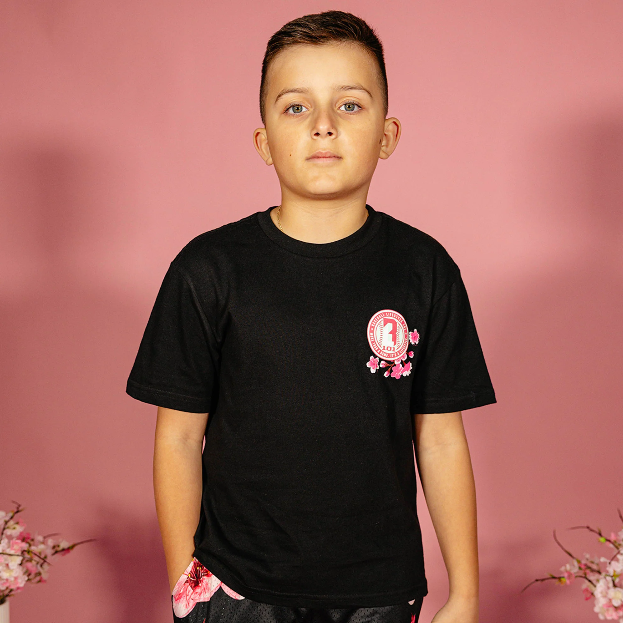 Cherry Blossom Established Youth Tee - Image 3