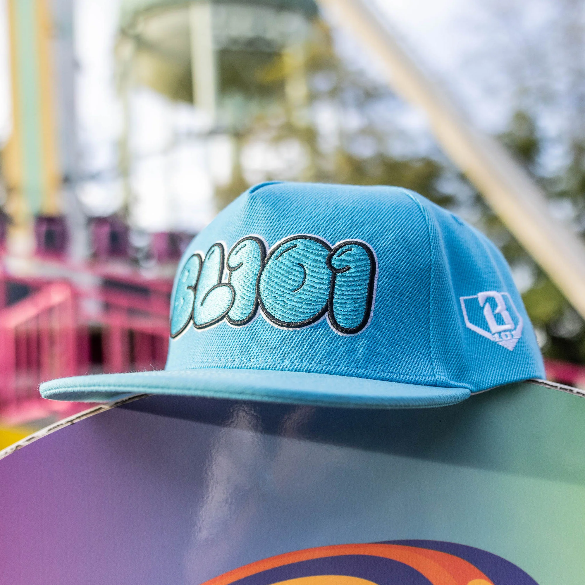 Cotton Candy Snapback - Blueberry - Image 5