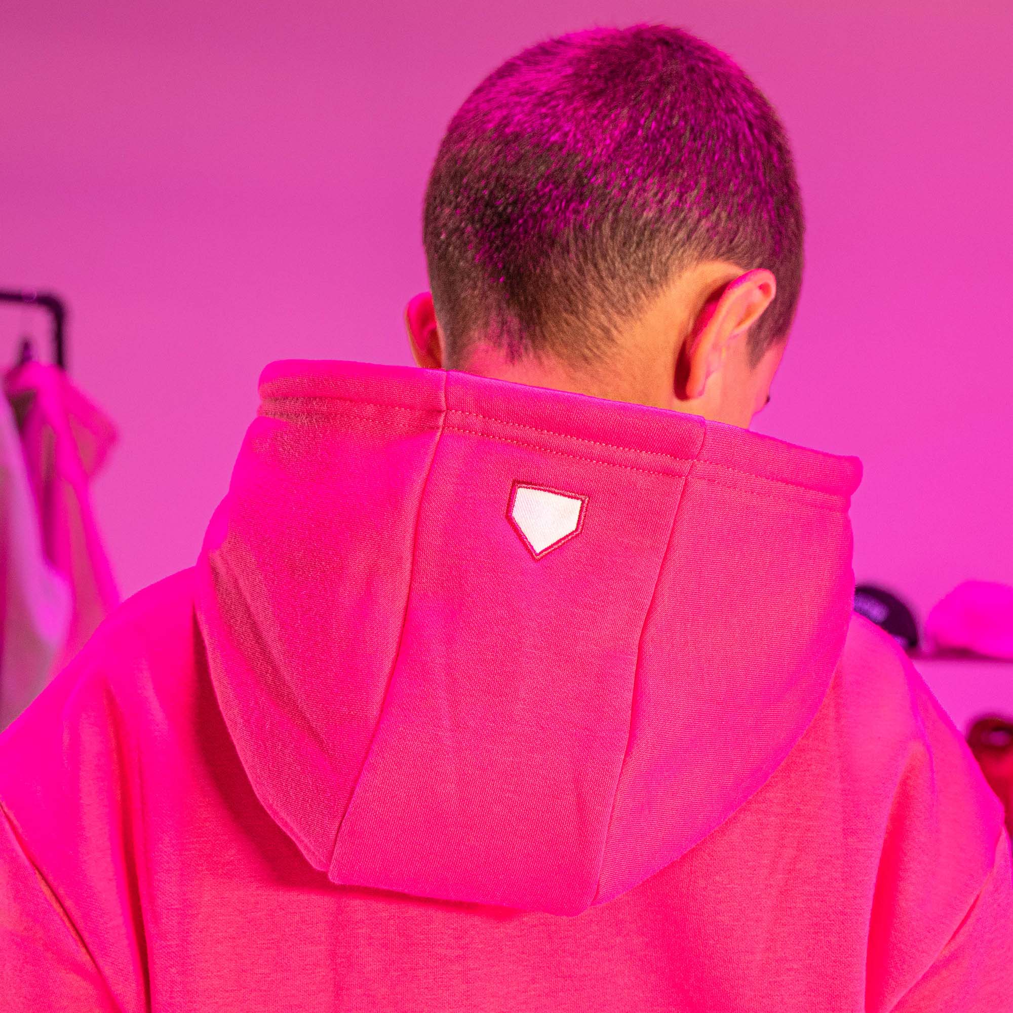 Baseline Youth Hoodie - Pink - Image 5