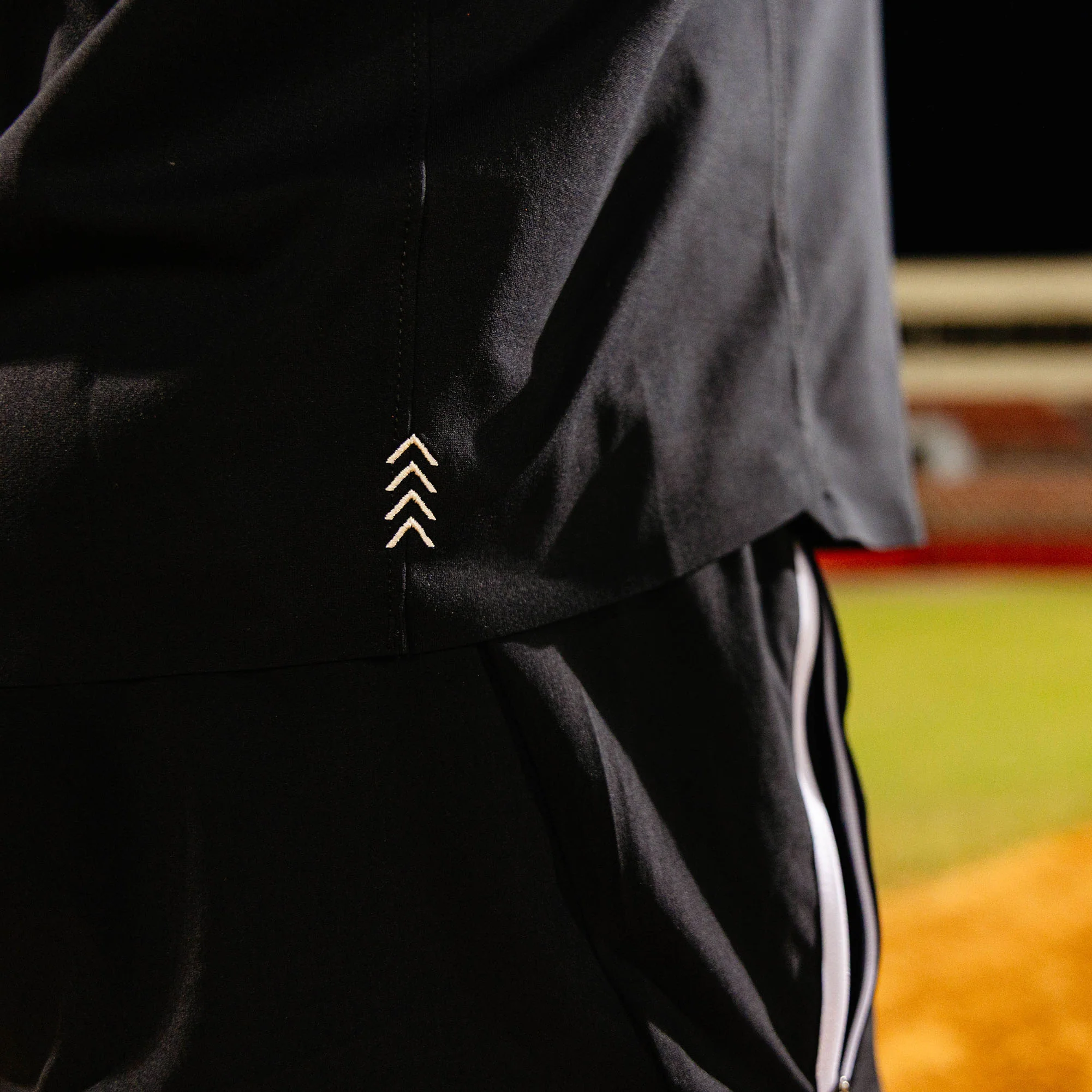 Diamond Tech Vented Tee - Black - Image 5