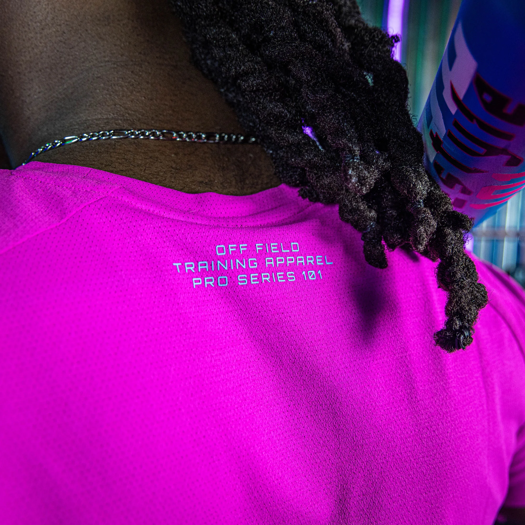Diamond Tech Youth Tee - Cotton Candy Pink - Image 5