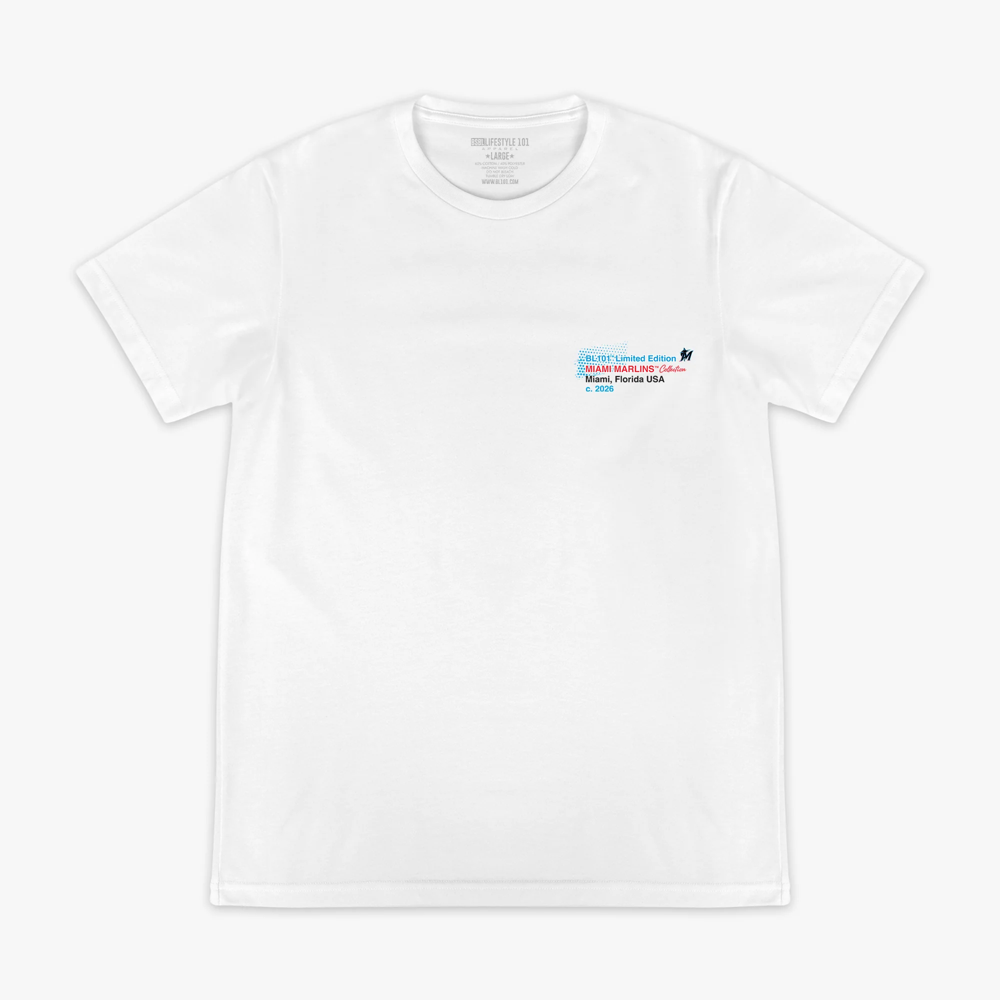 Miami Marlins Drip Tee - Image 2