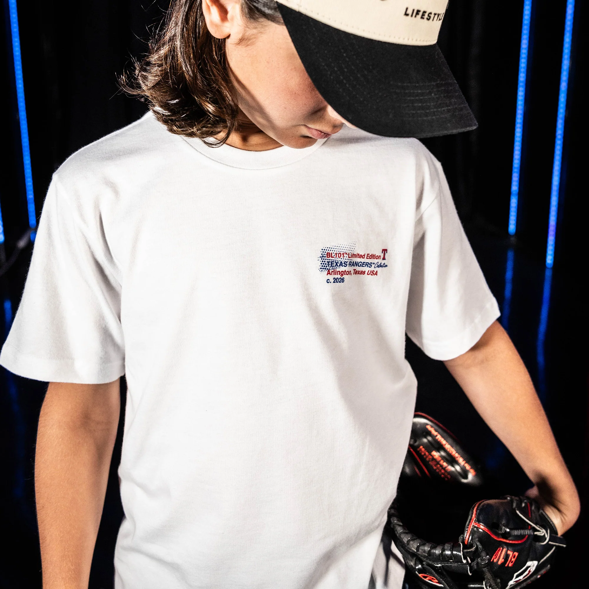 Texas Rangers Drip Youth Tee - Image 3