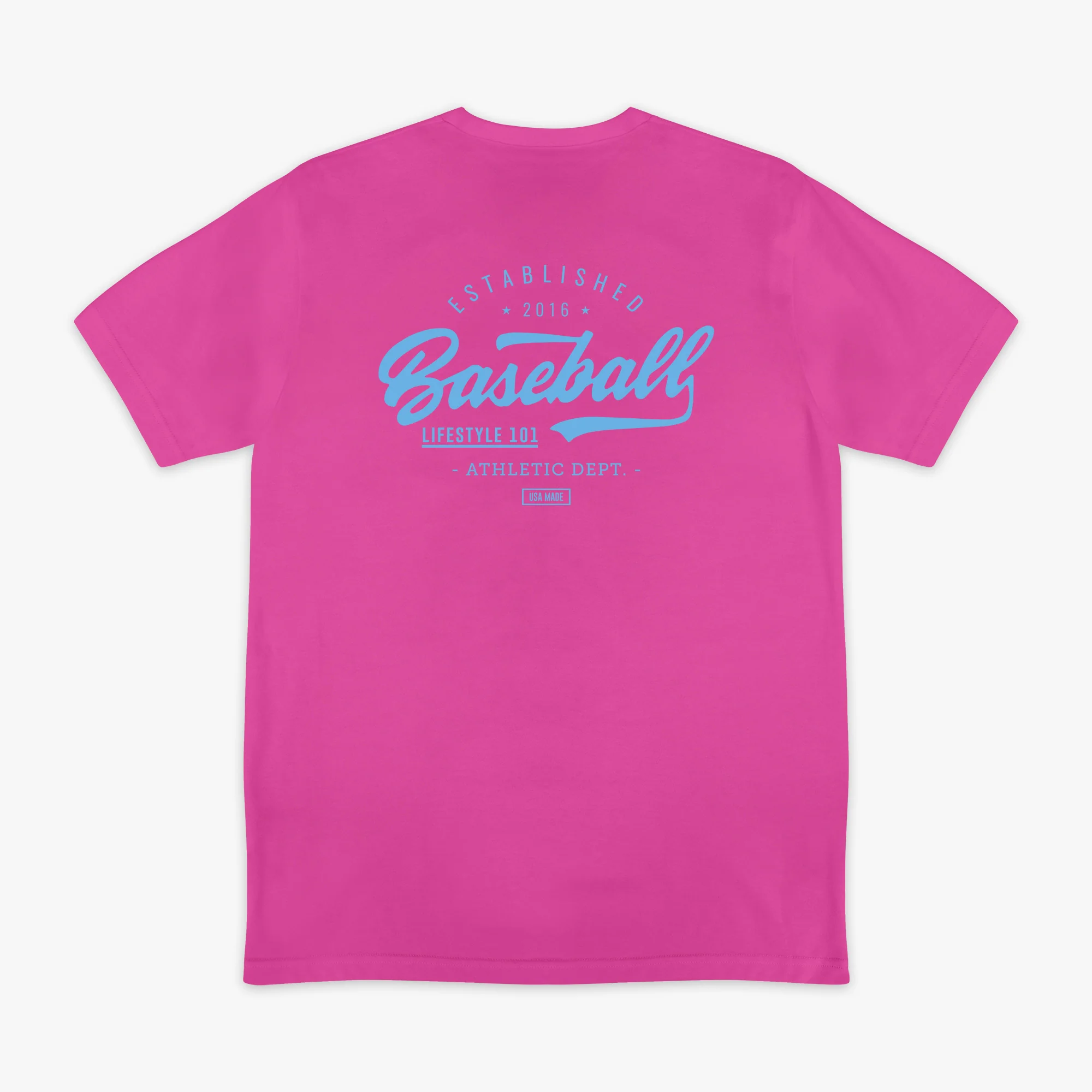 Established Tee - Cotton Candy Pink