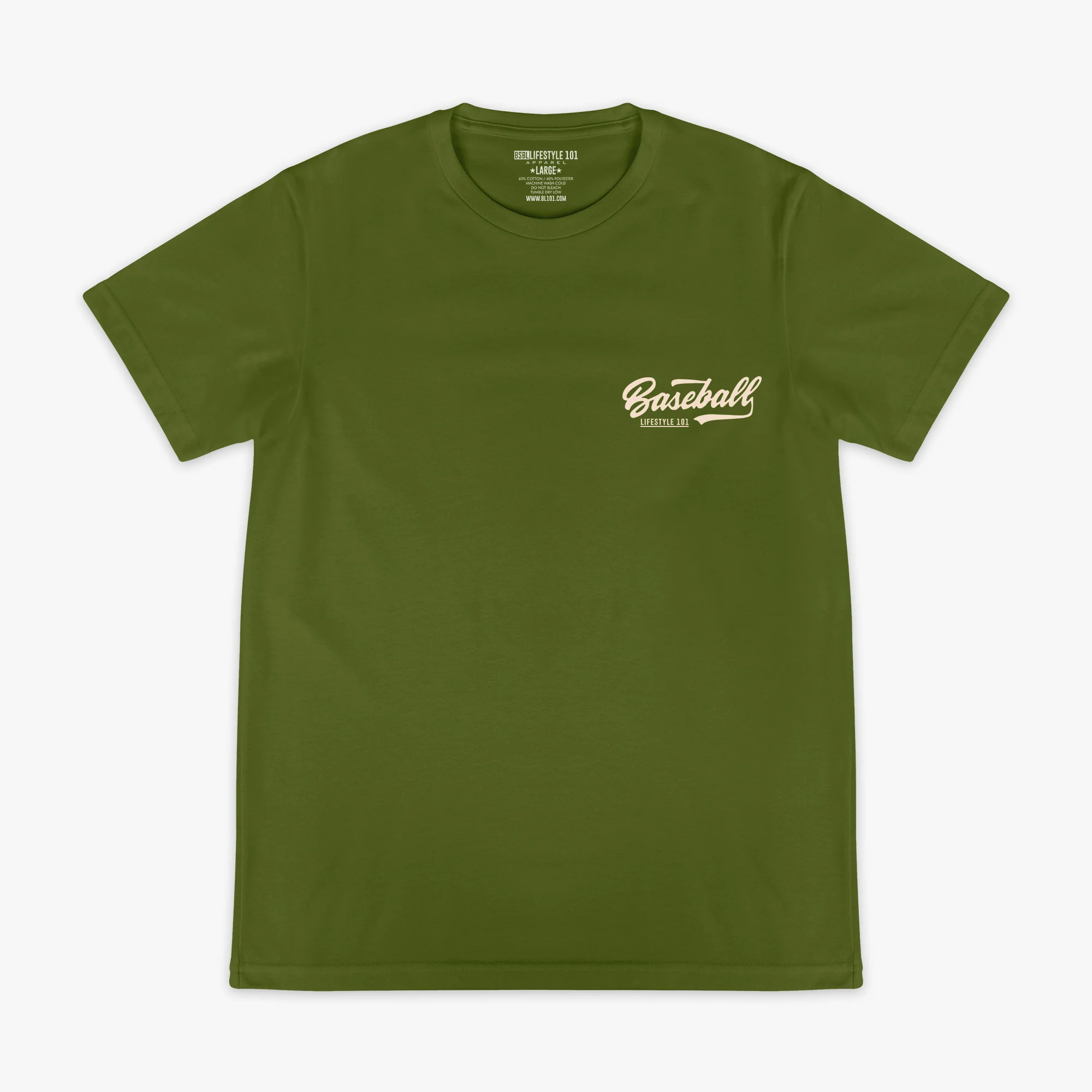 Established Tee - Green/Bone - Image 2