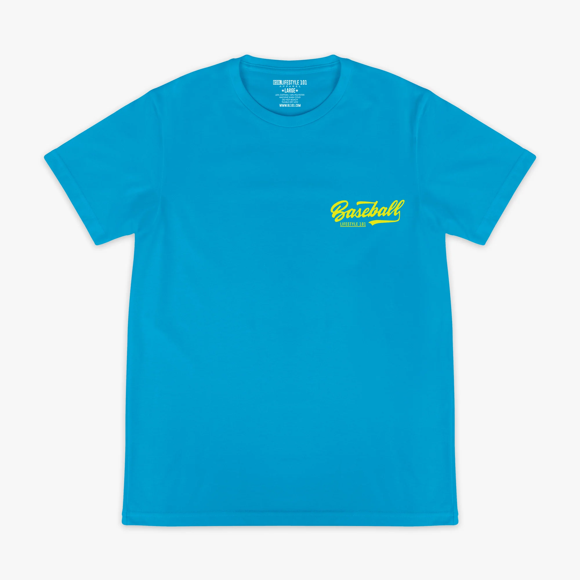 Established Tee - Highlighter Blue - Image 2