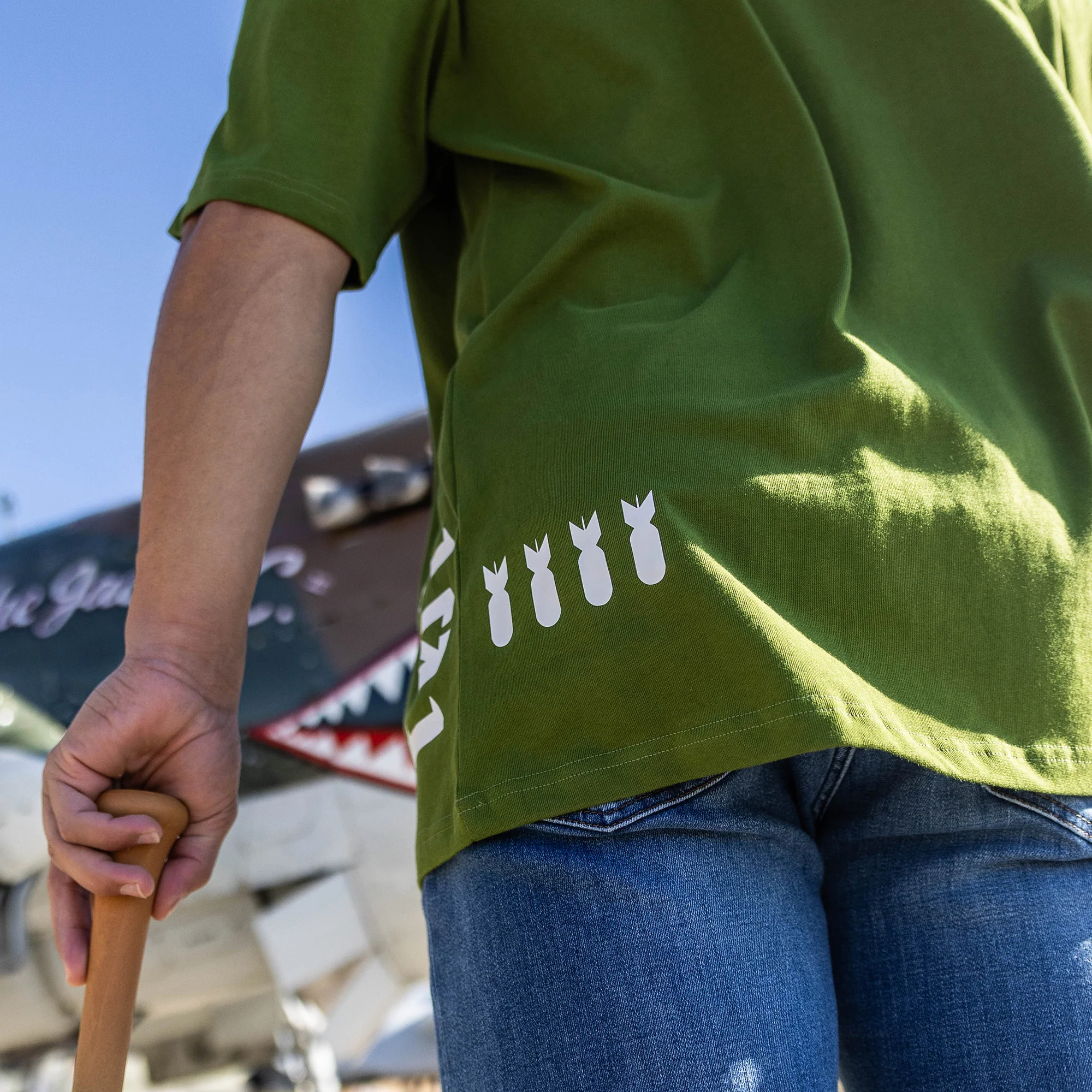 Field General Tee - Army Green - Image 4