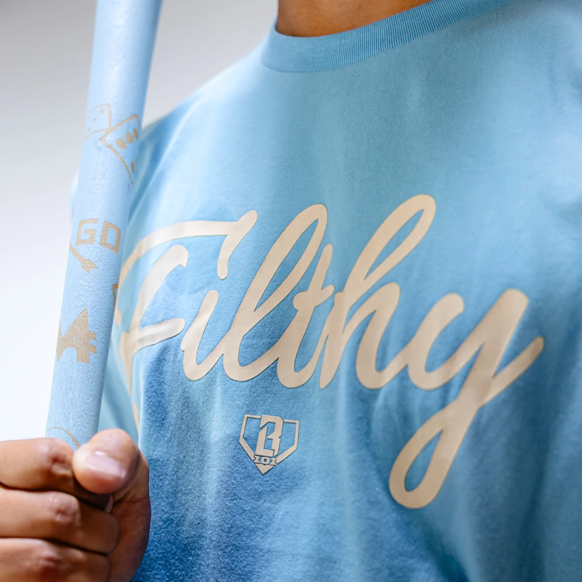 Filthy Tee - BL Blue/Bone - Image 2