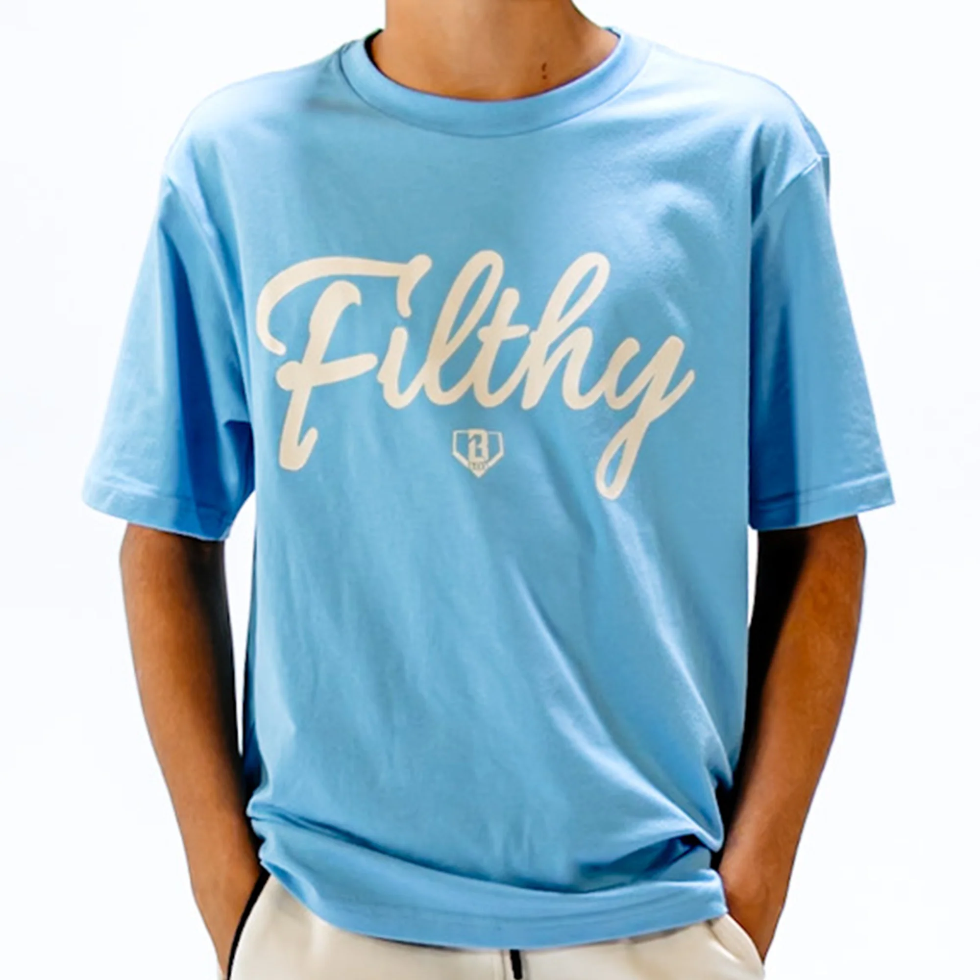 Filthy Youth Tee - BL Blue/Bone - Image 3