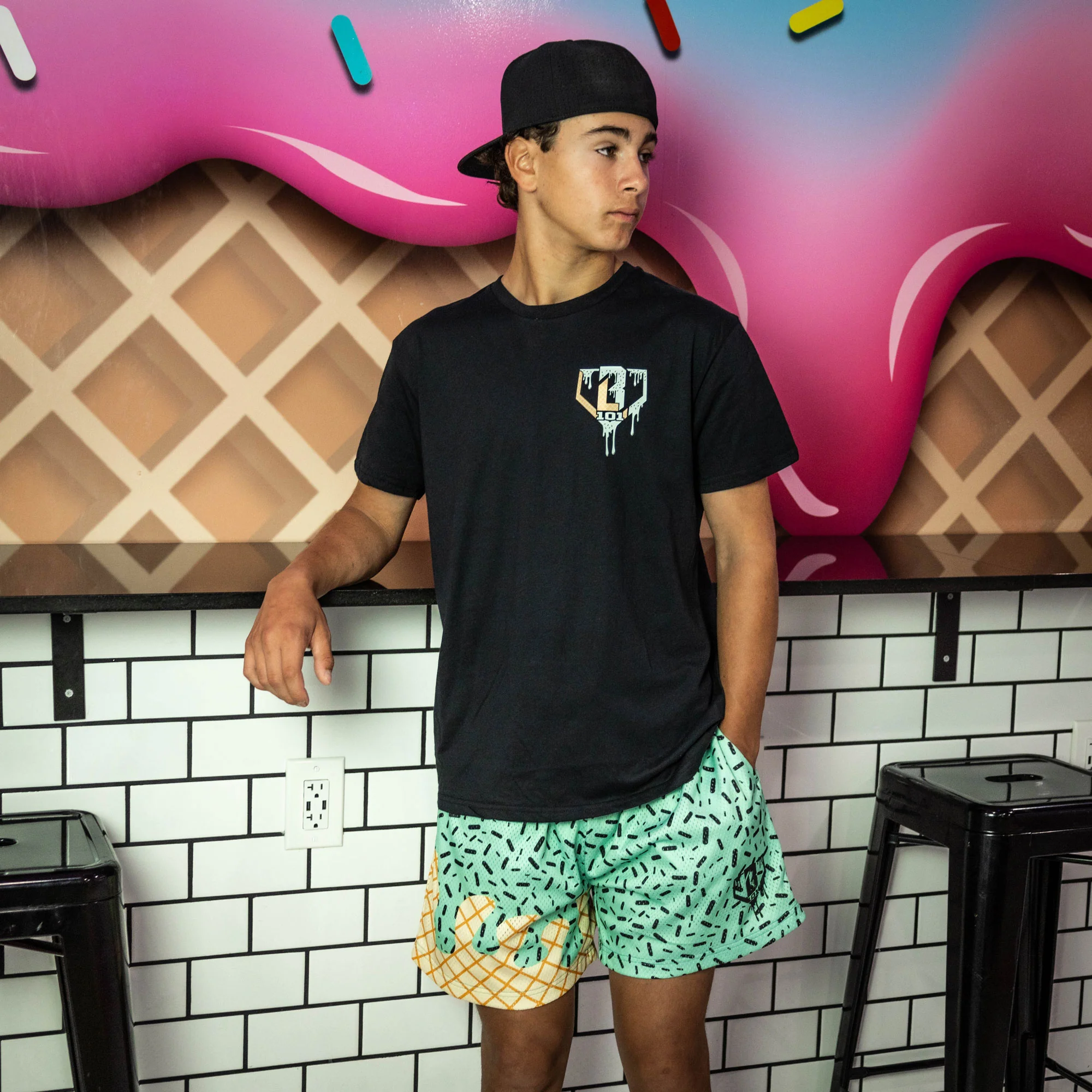 Ice Cream Tee - Mint - Image 3