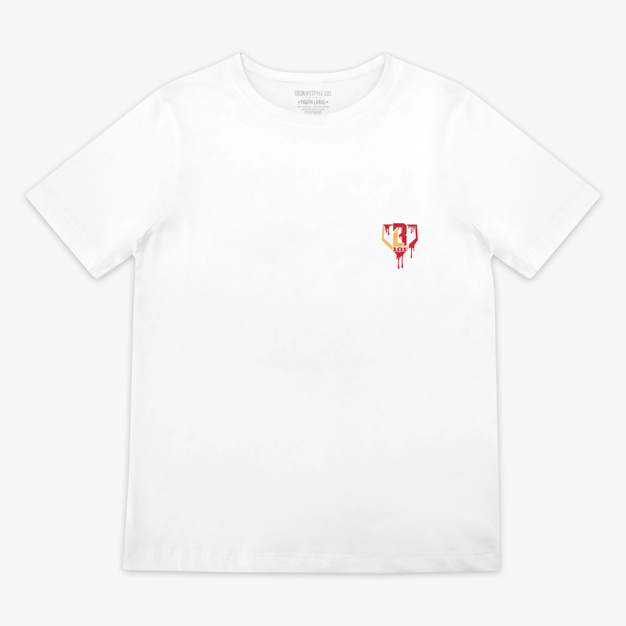 Ice Cream Youth Tee - Cherry - Image 2