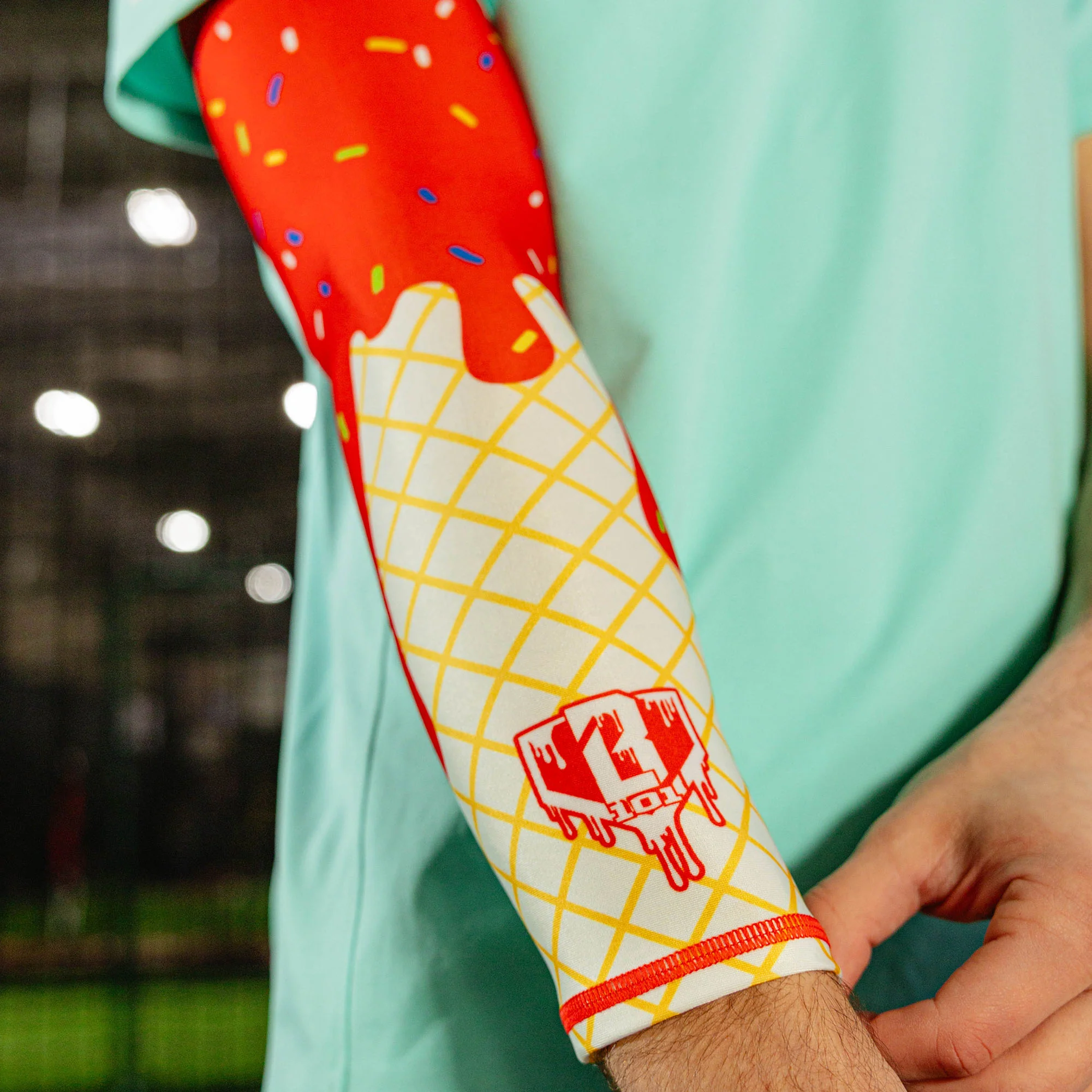 Ice Cream Arm Sleeve - Cherry - Image 3