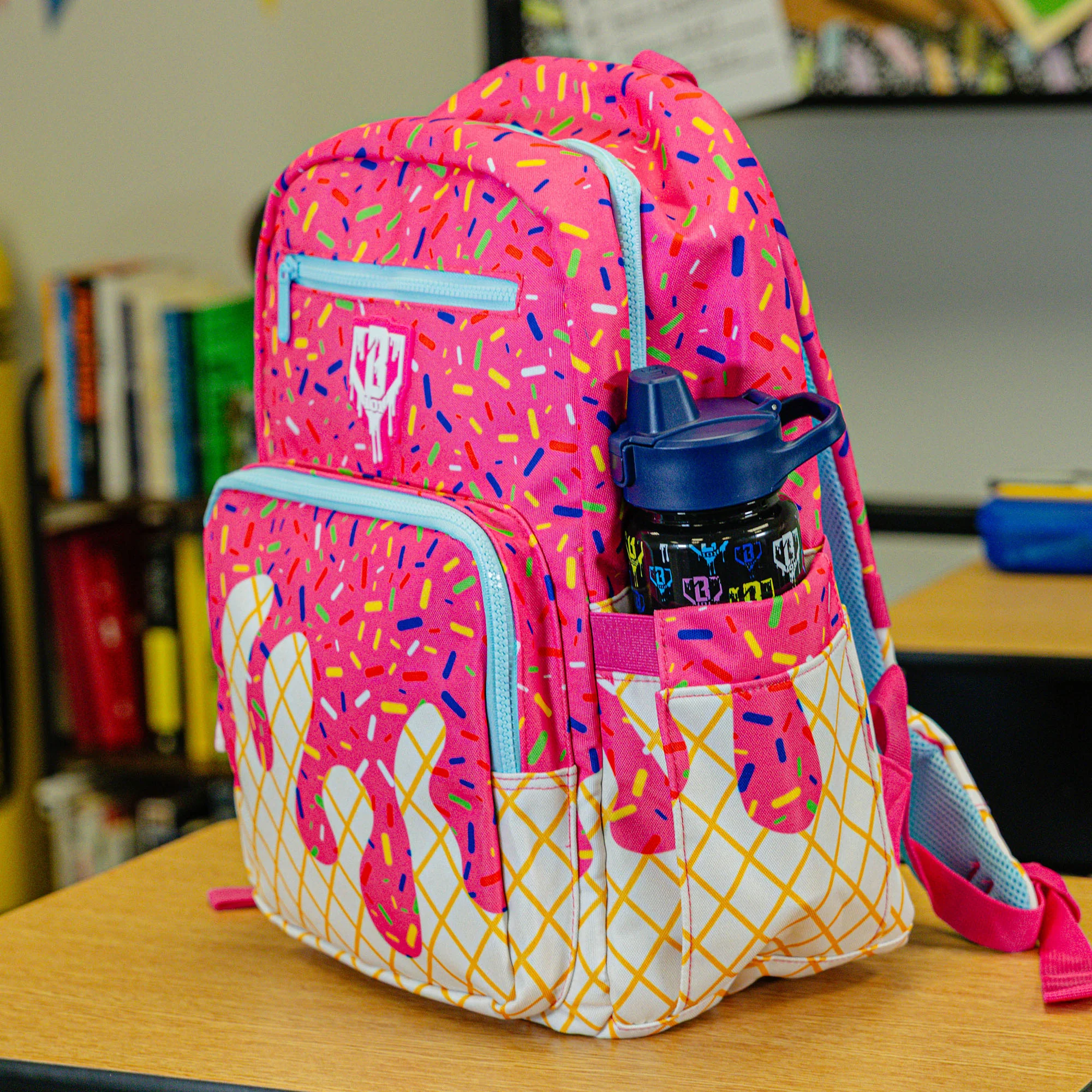 Ice Cream Rotation Backpack - Strawberry - Image 5