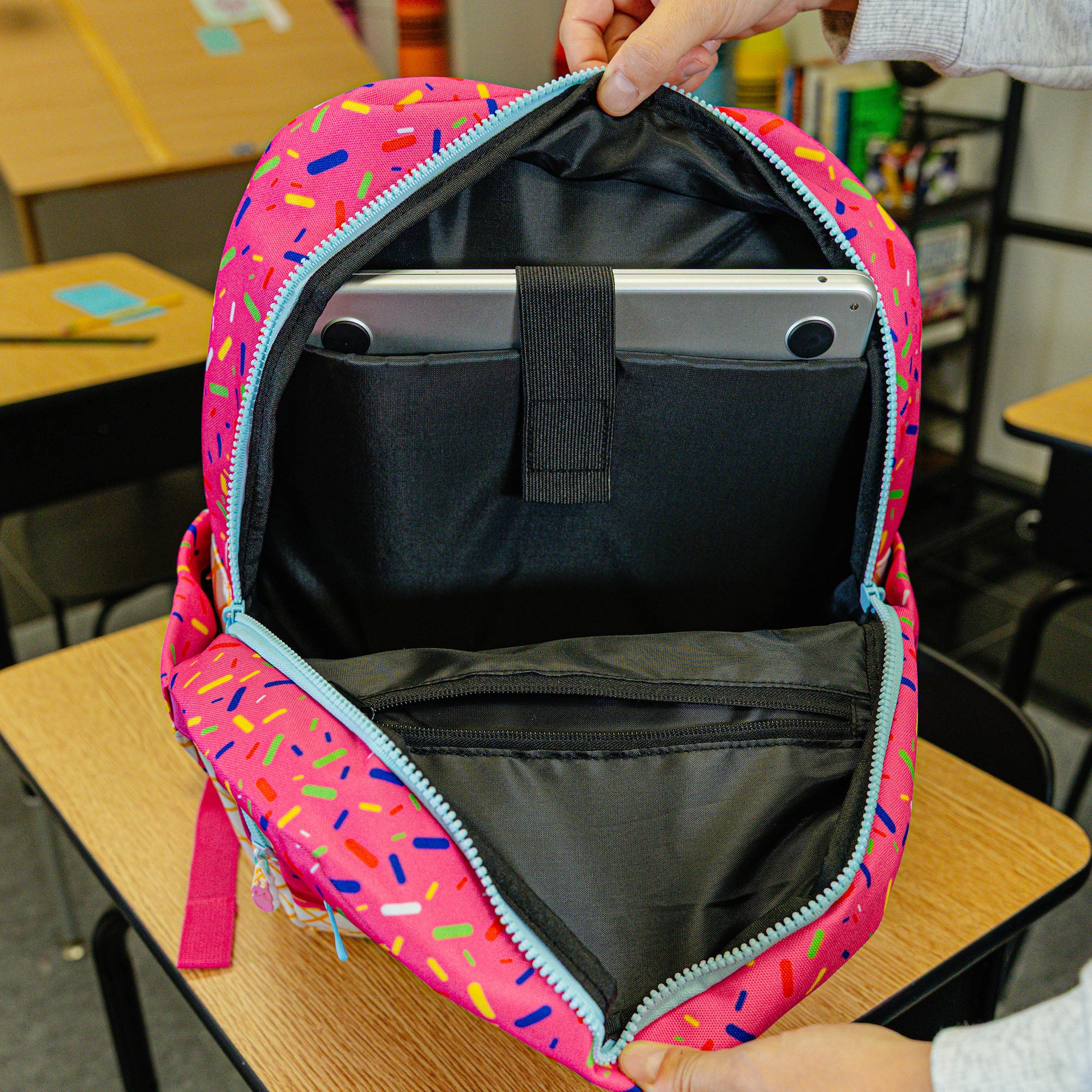 Ice Cream Rotation Backpack - Strawberry - Image 8