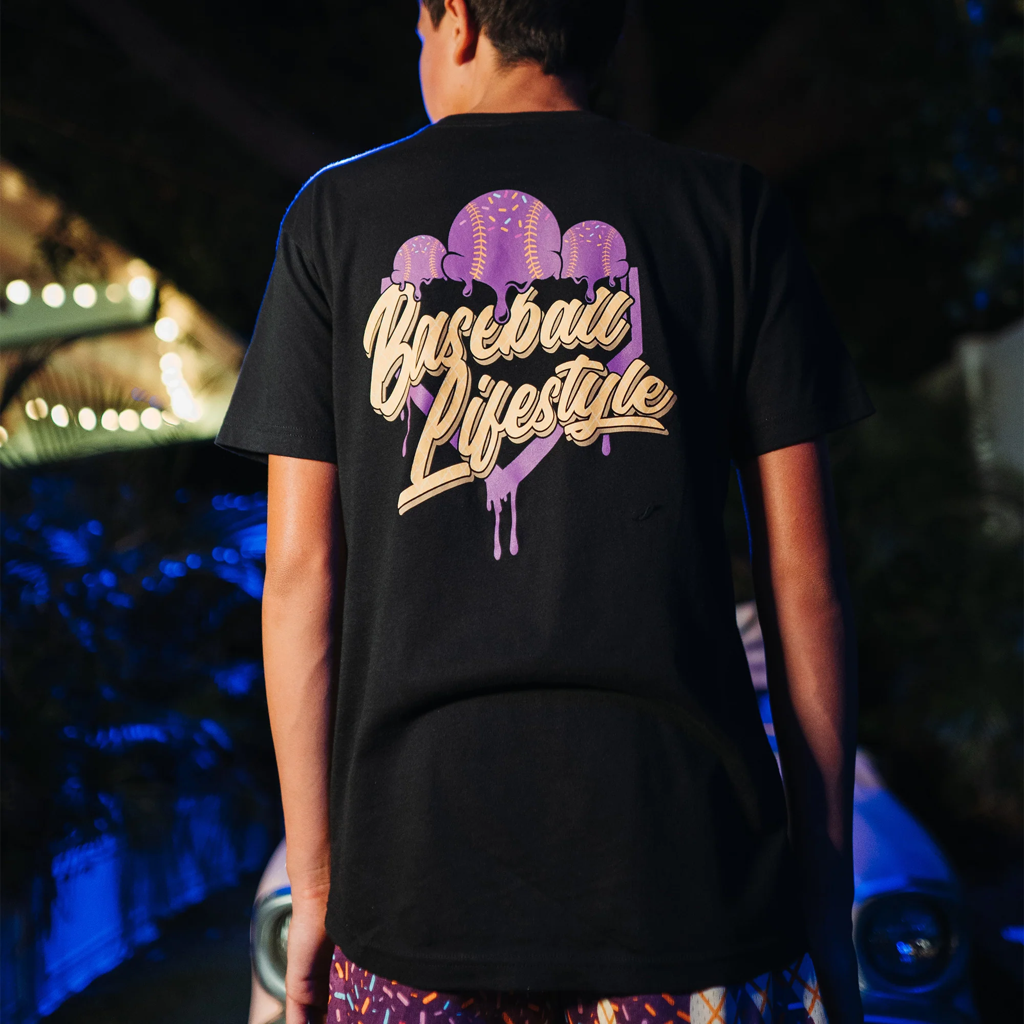 Ice Cream Tee - Cosmic Cone Crunch - Image 3