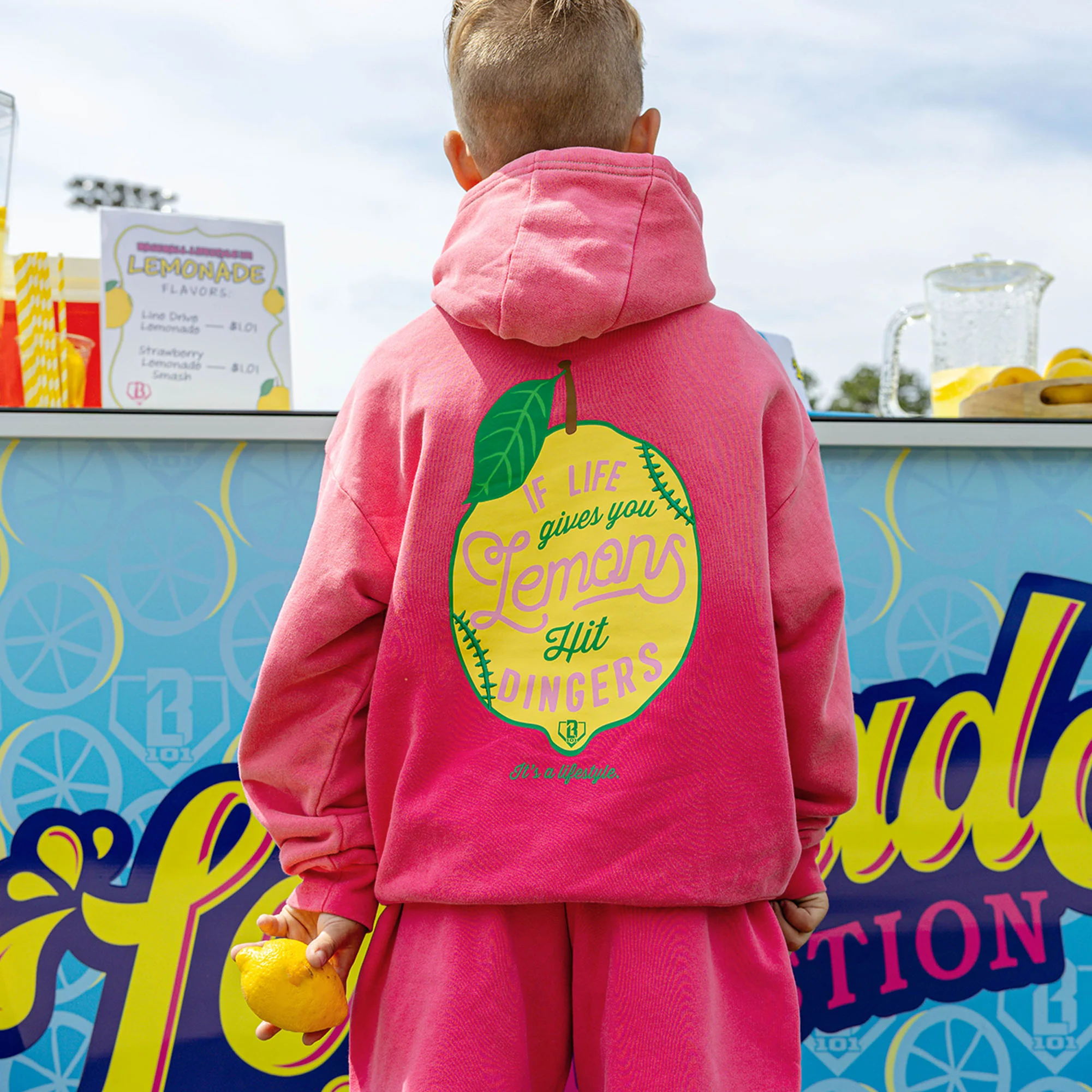 Lemon Dingers Youth Hoodie - Image 4