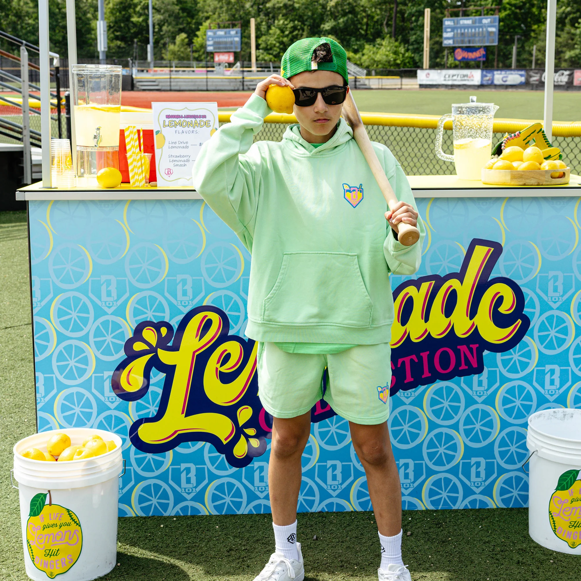 Lemonade Youth Sweatshorts - Image 2