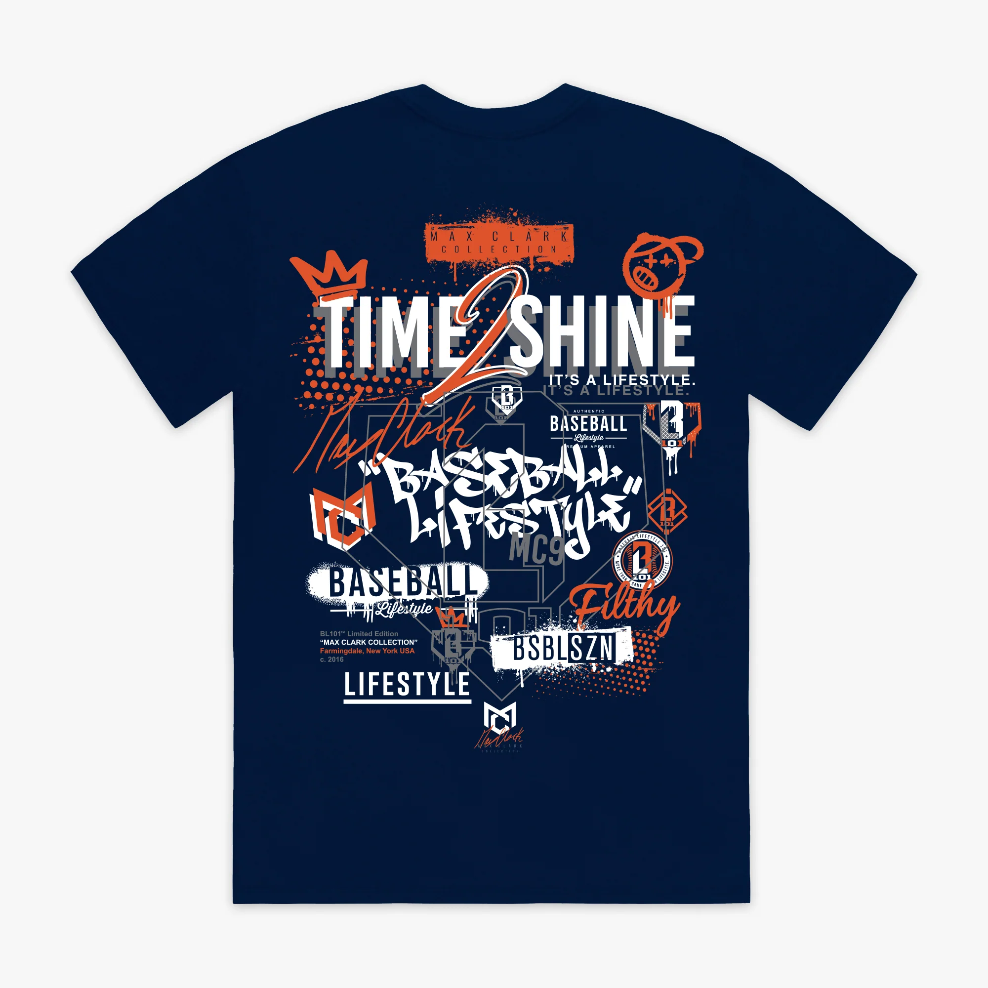 Max Clark Tee - Navy
