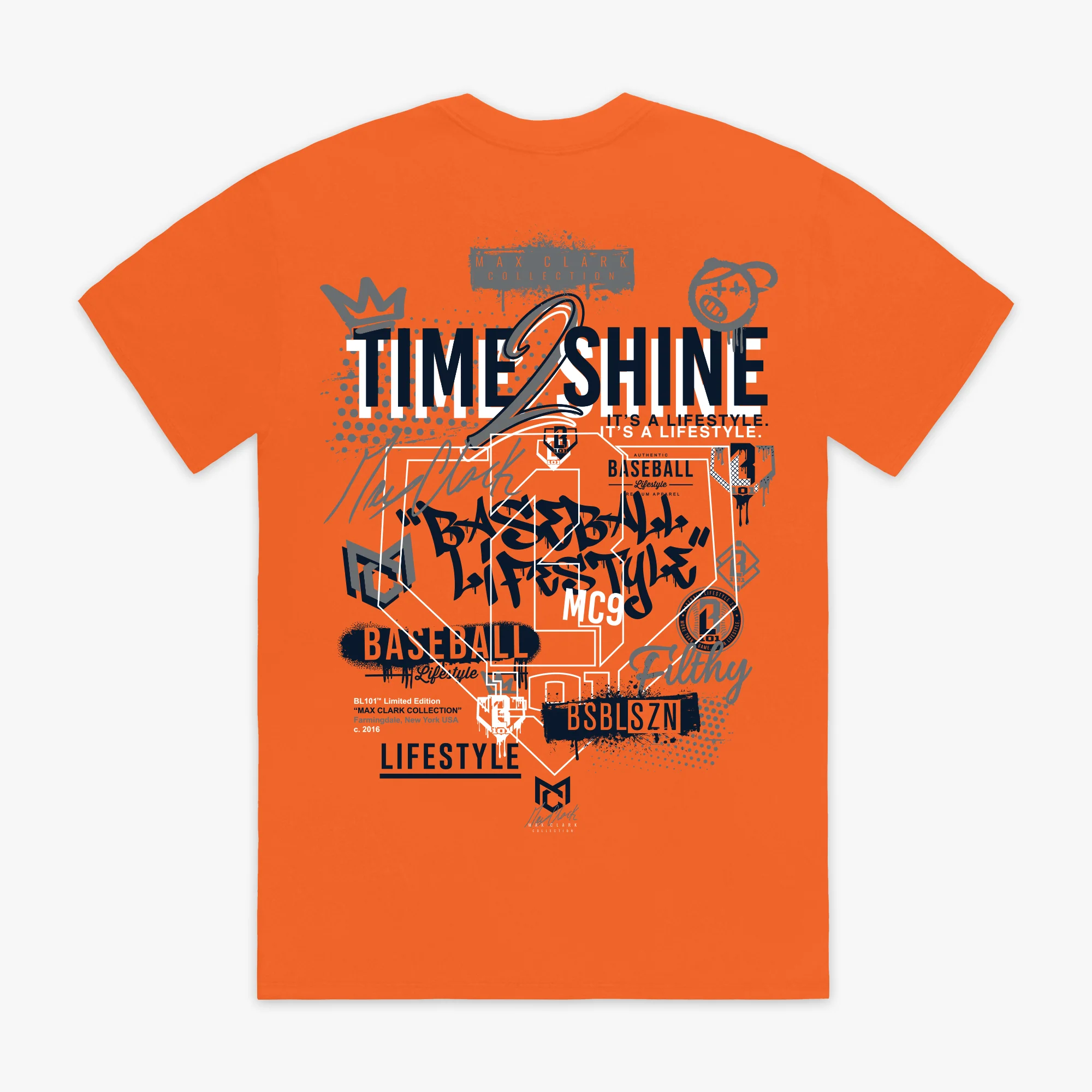 Max Clark Tee - Orange