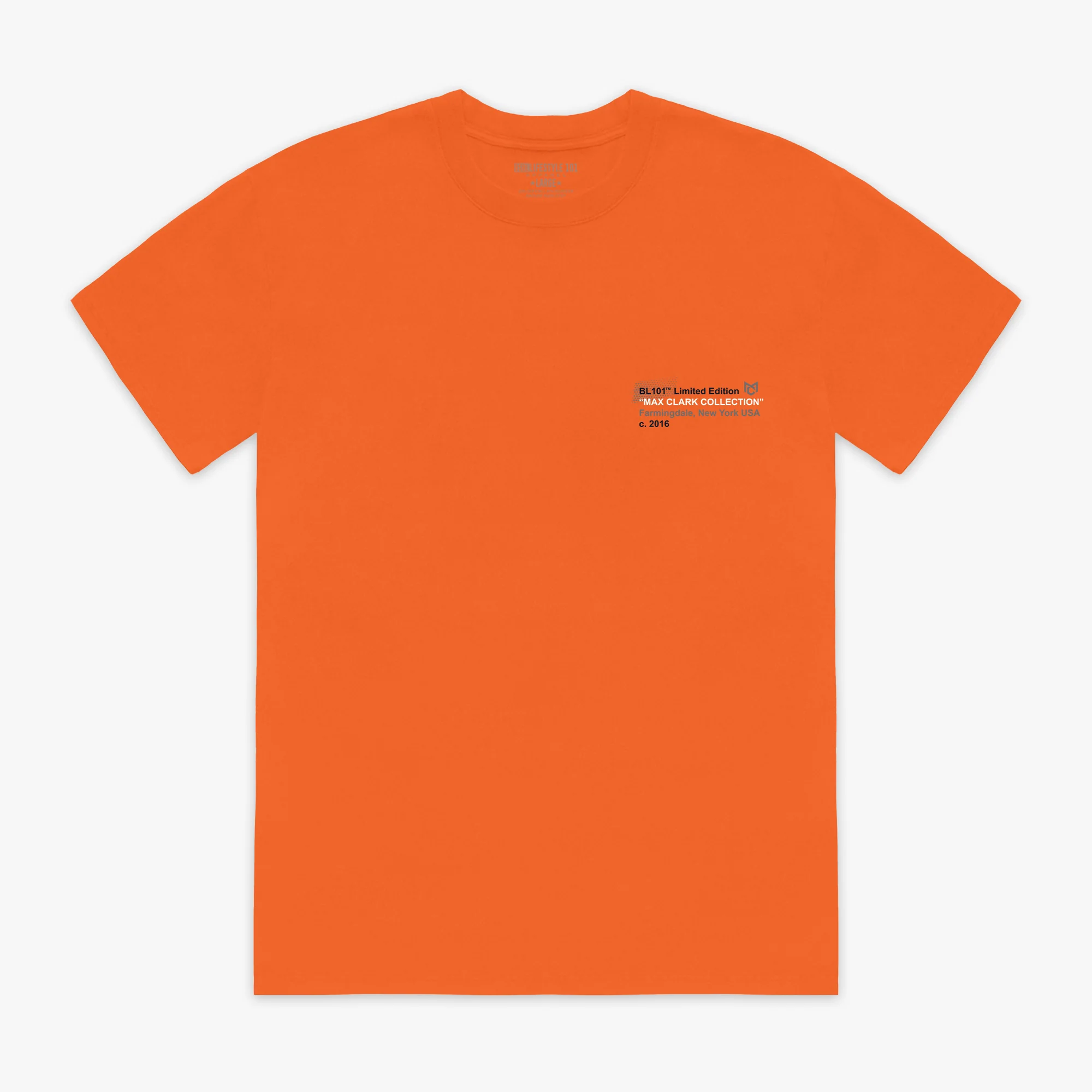 Max Clark Tee - Orange - Image 2