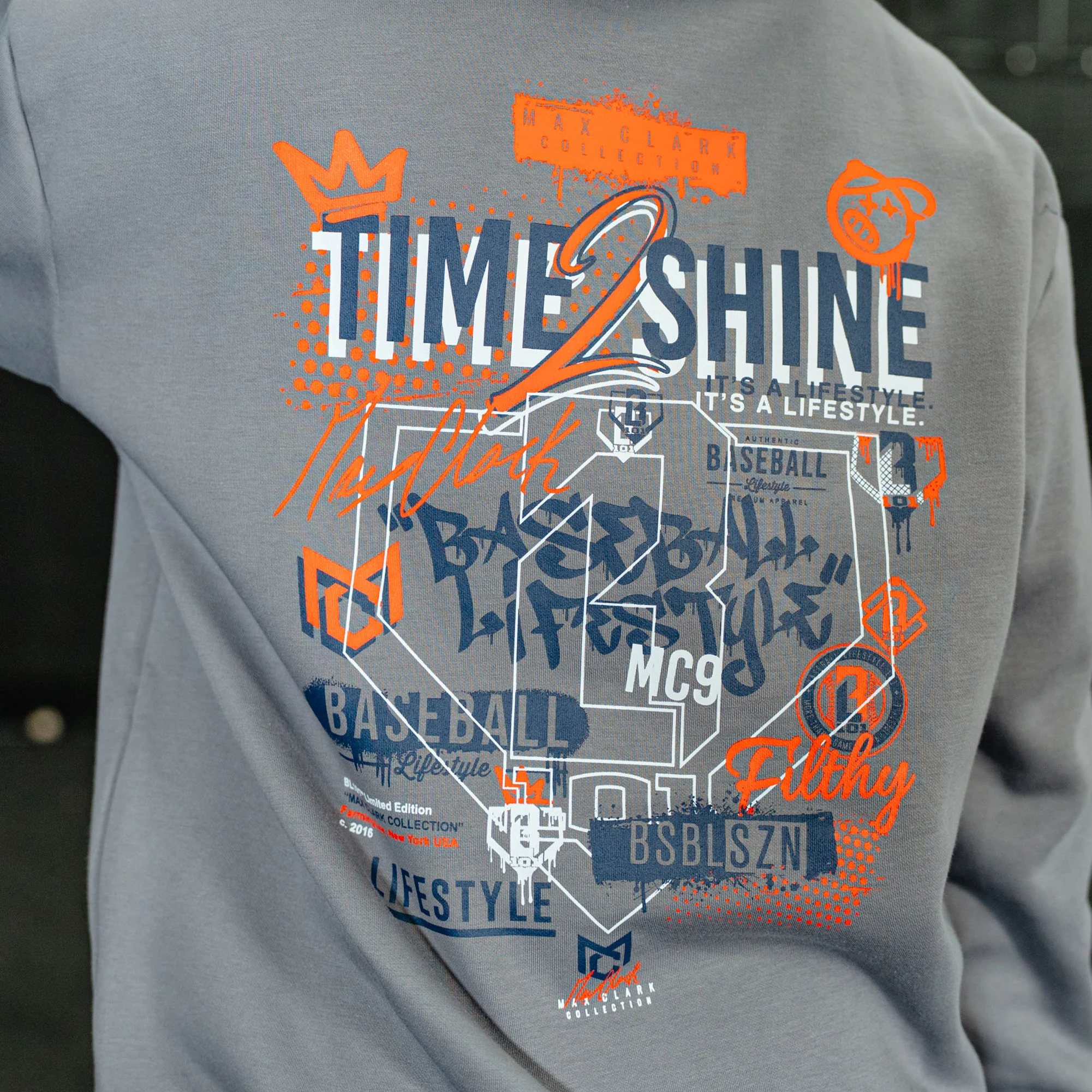 Max Clark Hoodie - Gray - Image 5