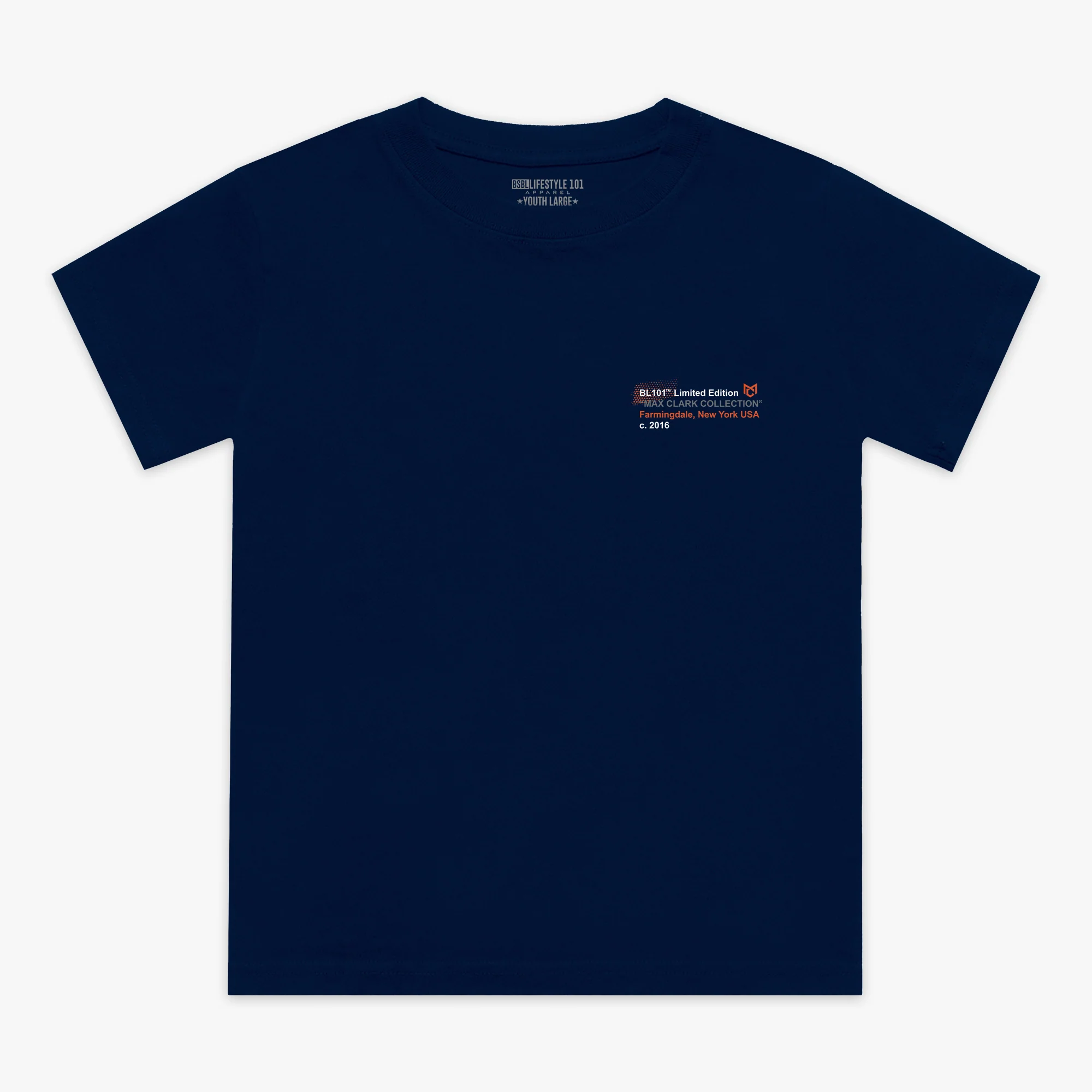 Max Clark Youth Tee - Navy - Image 2