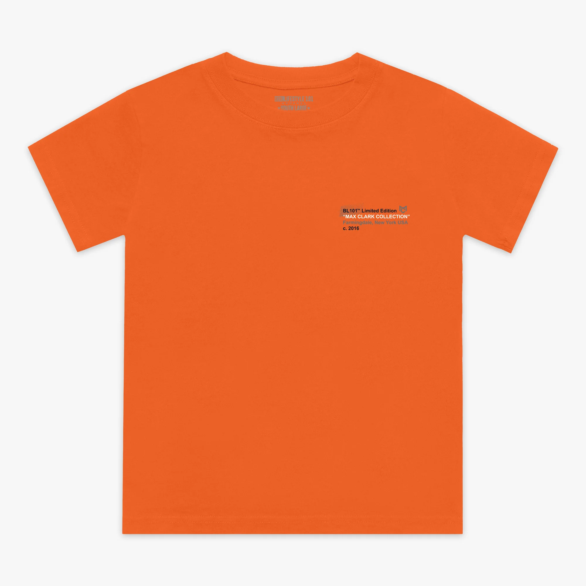 Max Clark Youth Tee - Orange - Image 2