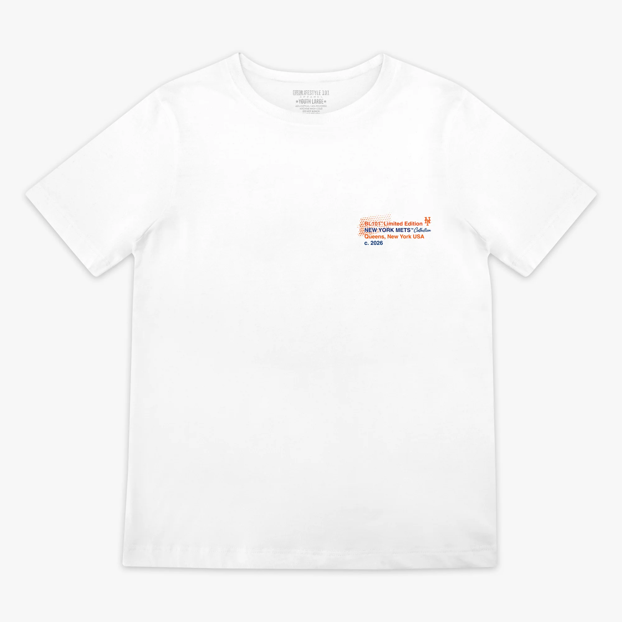 New York Mets Drip Youth Tee - Image 2