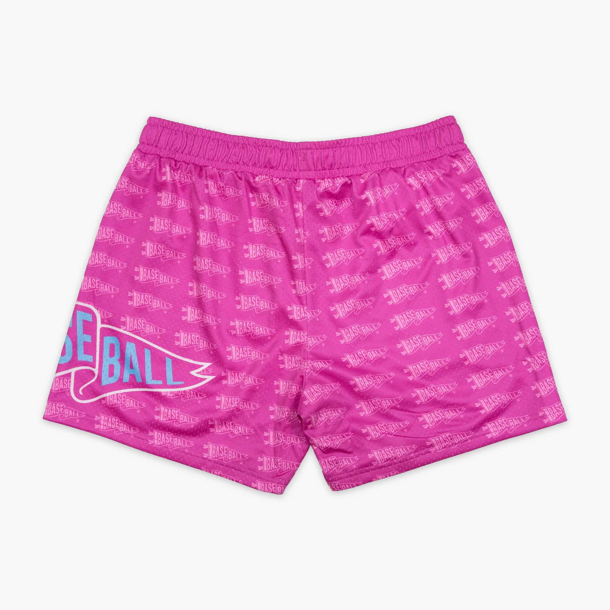 Pennant Youth Shorts - Cotton Candy Pink - Image 2