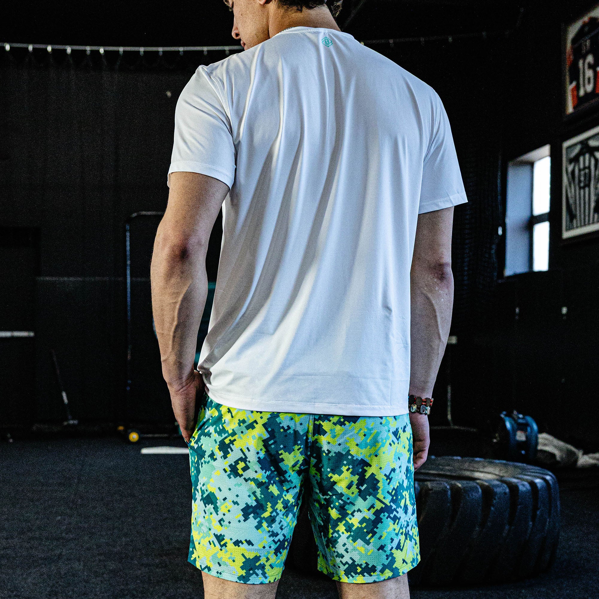 Pro Series Tech Mesh Shorts - Teal - Image 5
