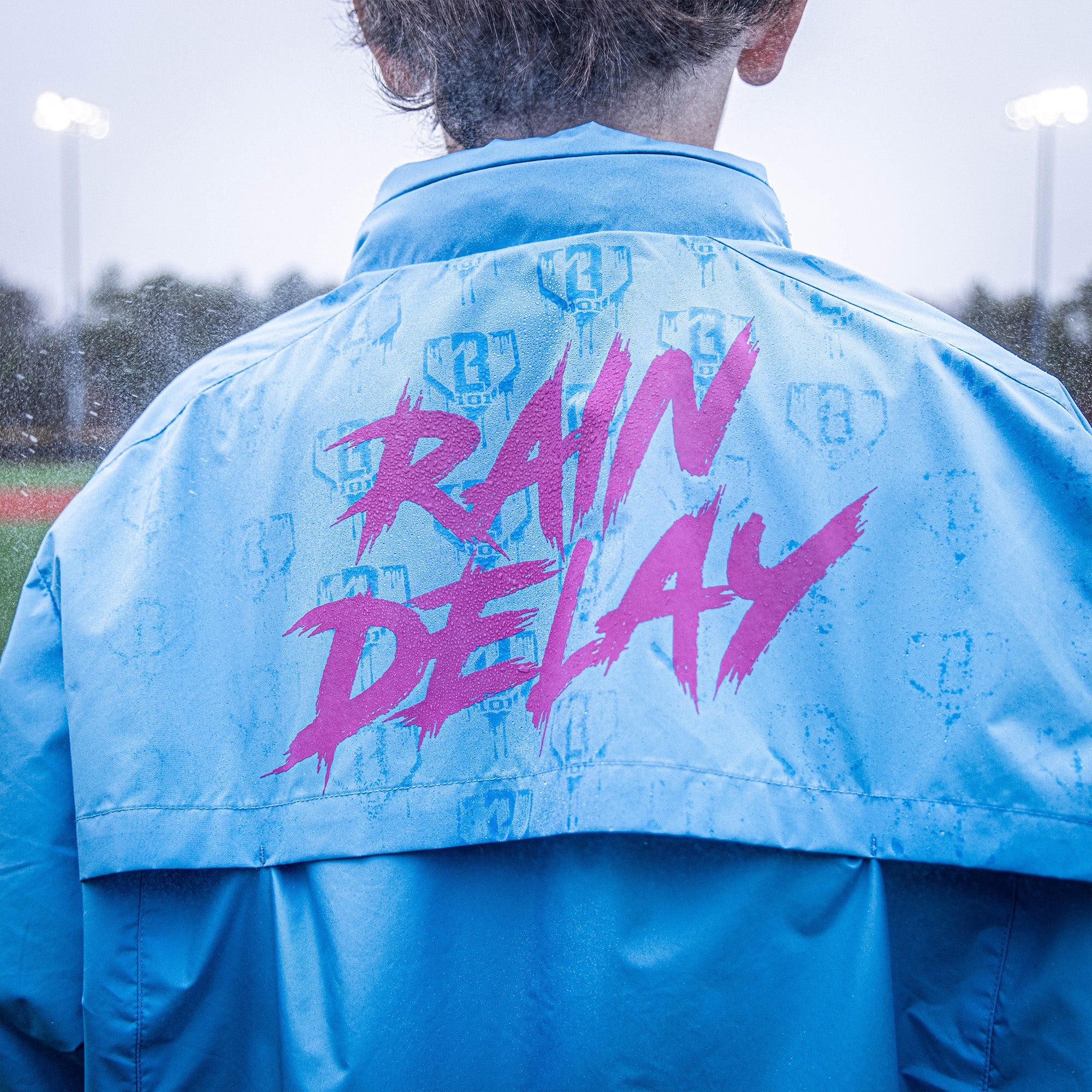 Rain Delay Jacket - Cotton Candy Blue - Image 5