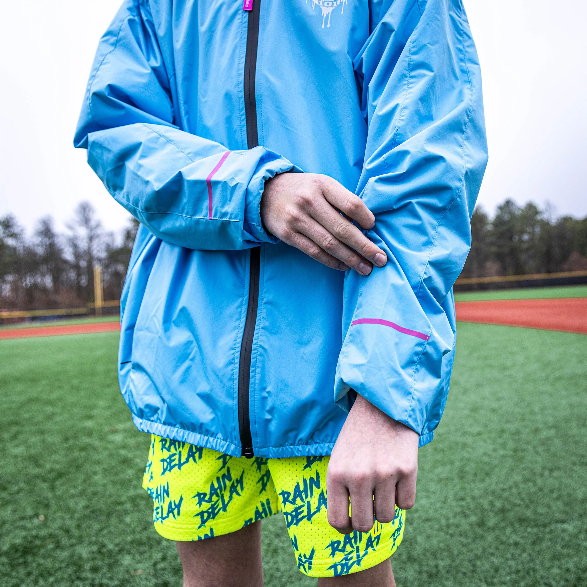 Rain Delay Jacket - Cotton Candy Blue - Image 8