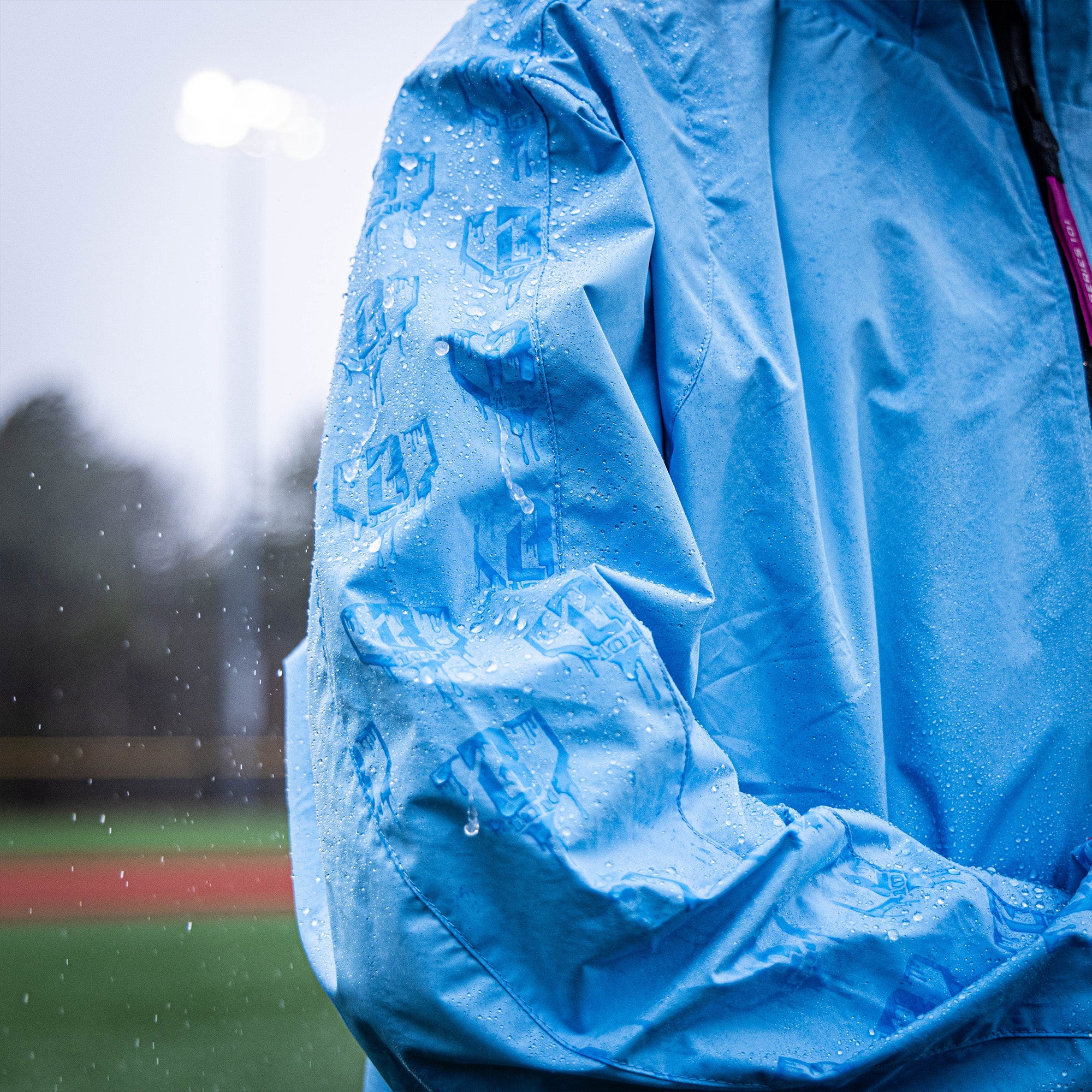 Rain Delay Jacket - Cotton Candy Blue - Image 9