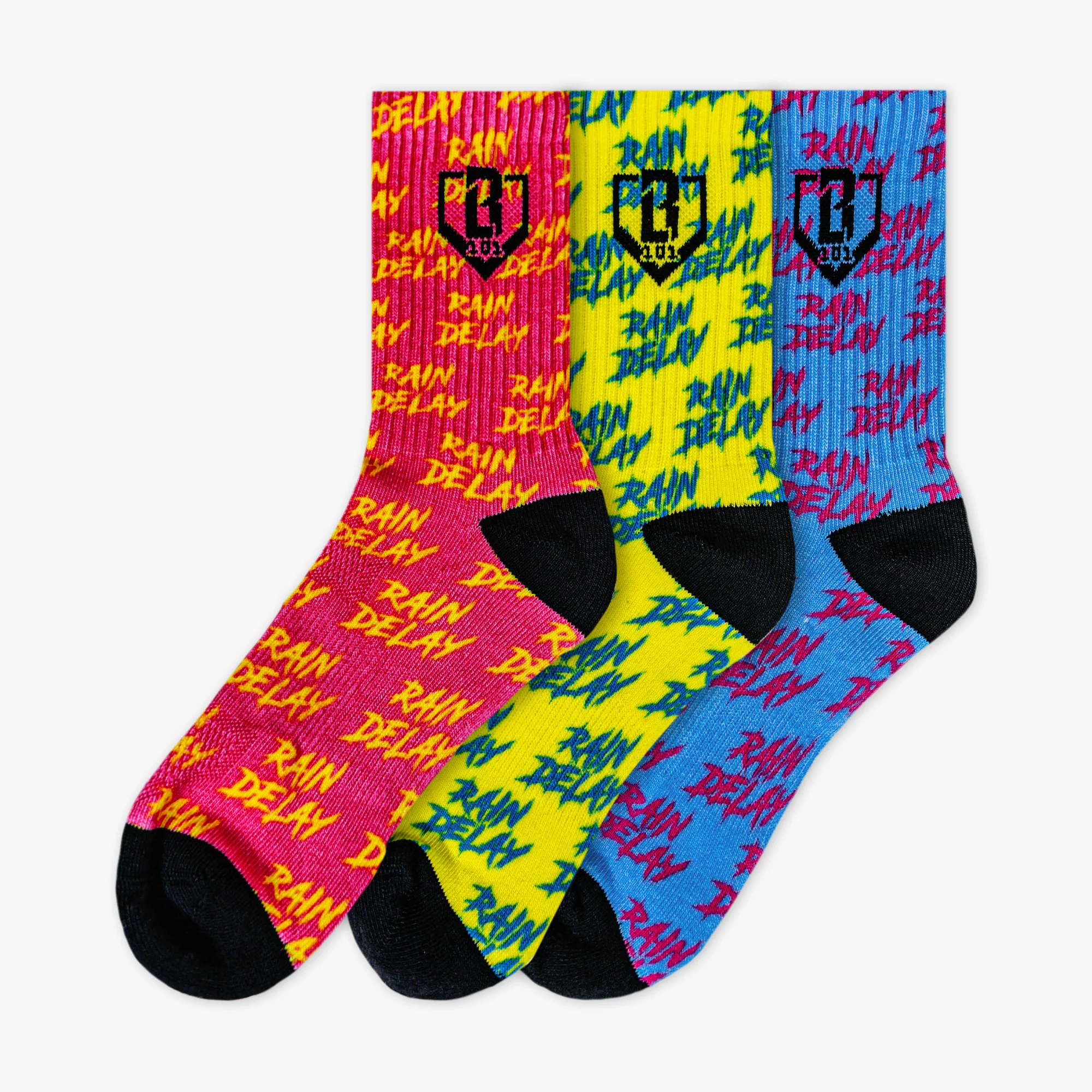 Rain Delay Performance Socks 3-Pack
