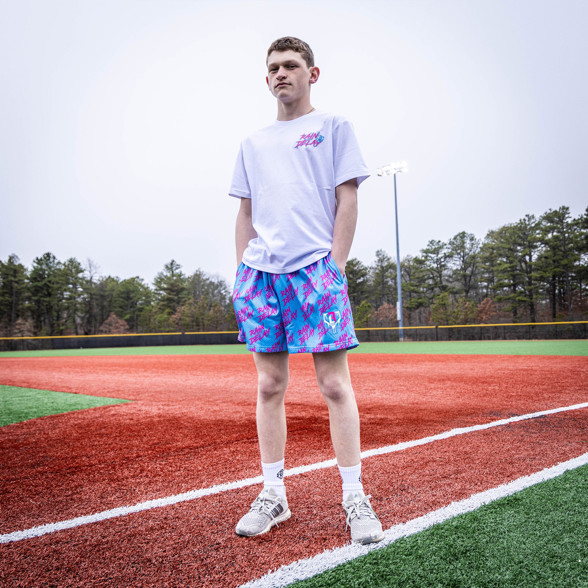 Rain Delay Shorts - Cotton Candy - Image 3