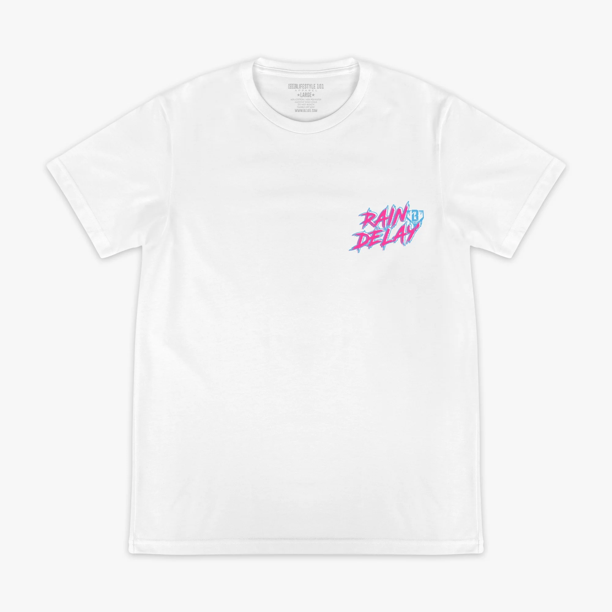 Rain Delay Tee - Cotton Candy - Image 2